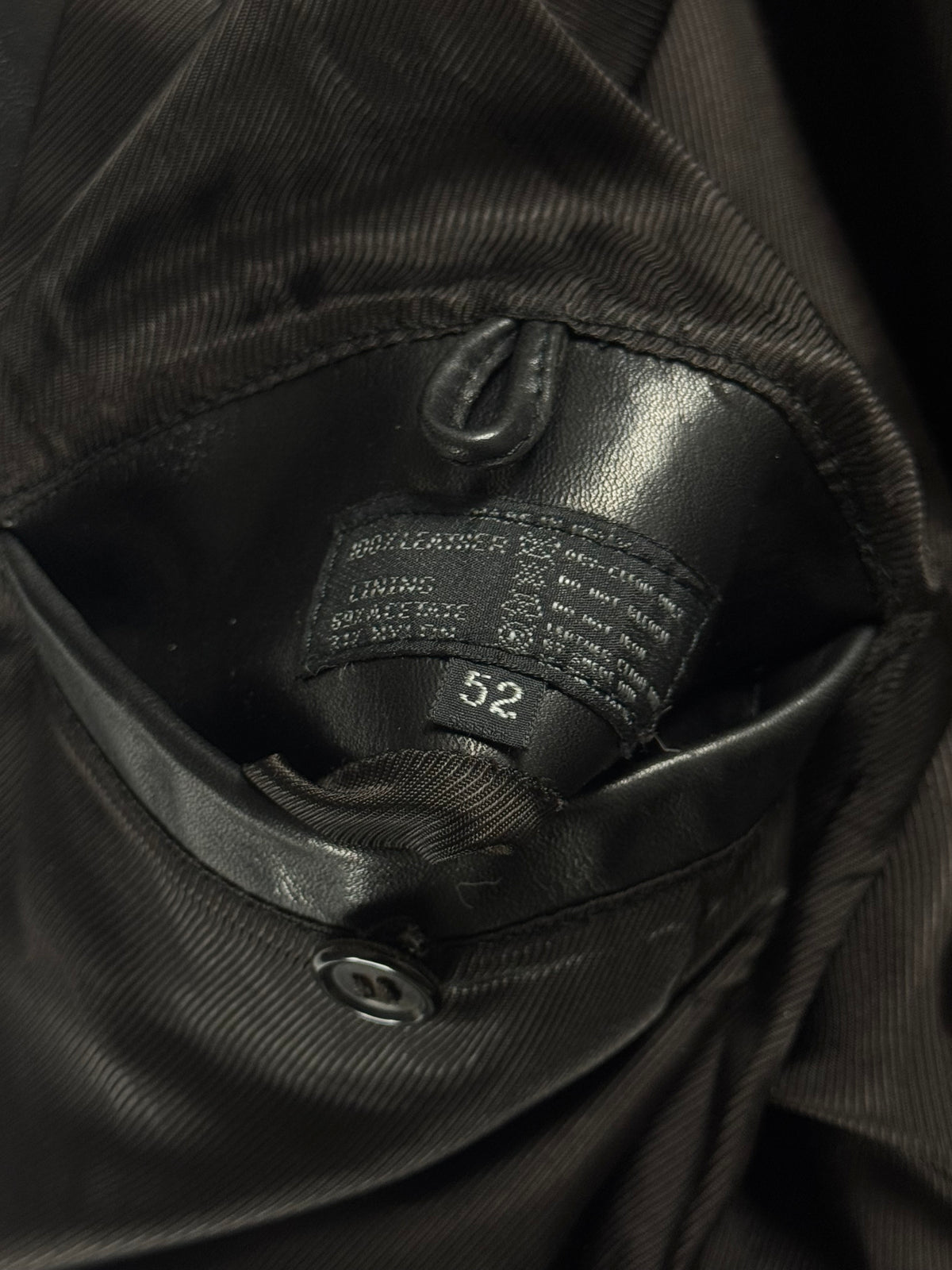 Prada Double Breasted Dark Brown Leather Coat FW 1996 - L