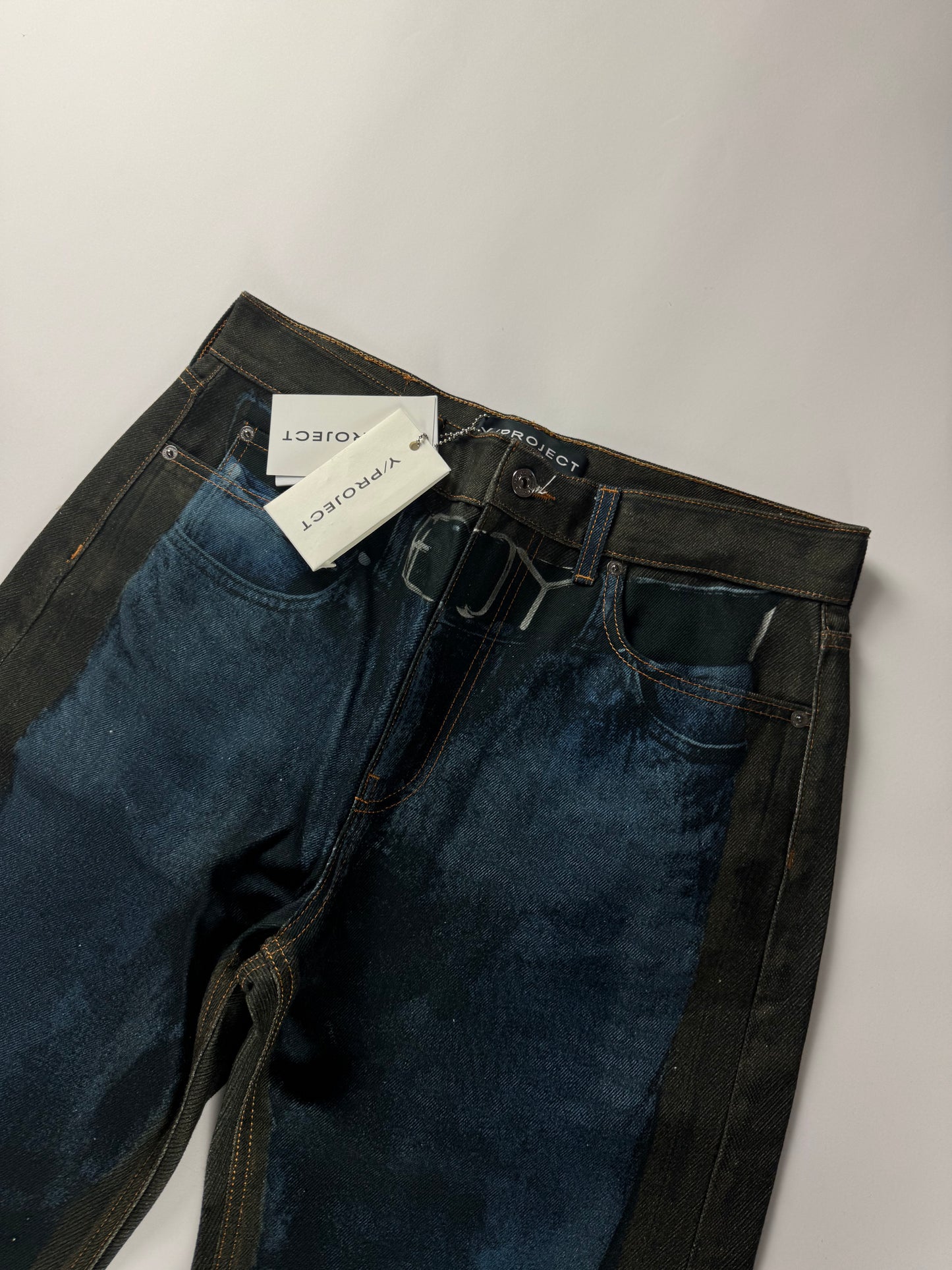 Y/Project Trompe L’Oeil Denim Jeans FW 2024 - 30 US