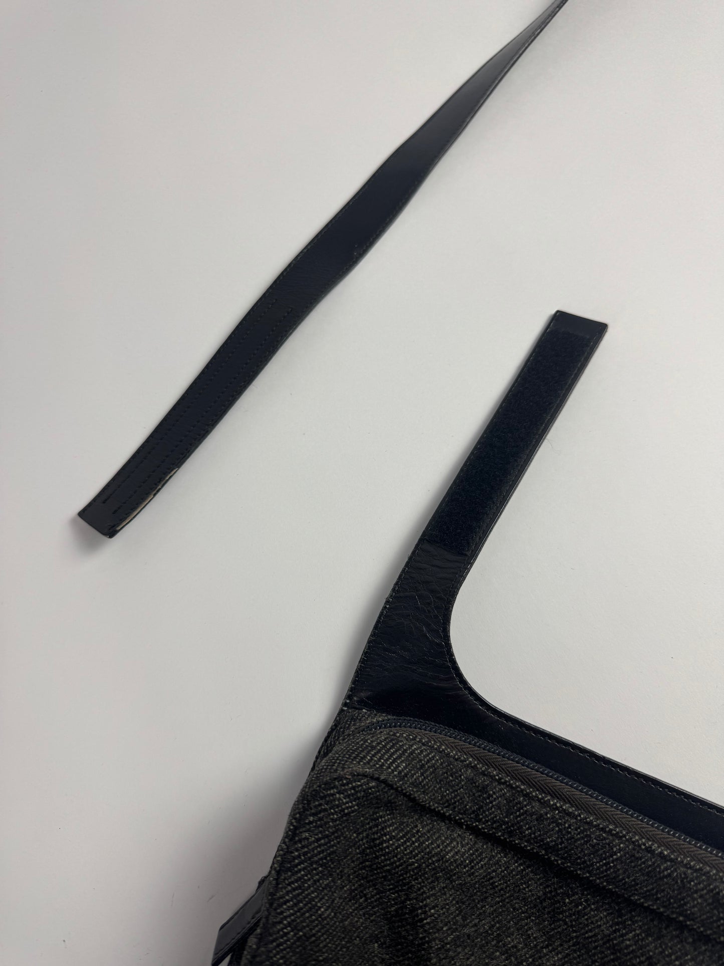 Prada Strapped Leather Shoulder Bag SS 1999 - OS