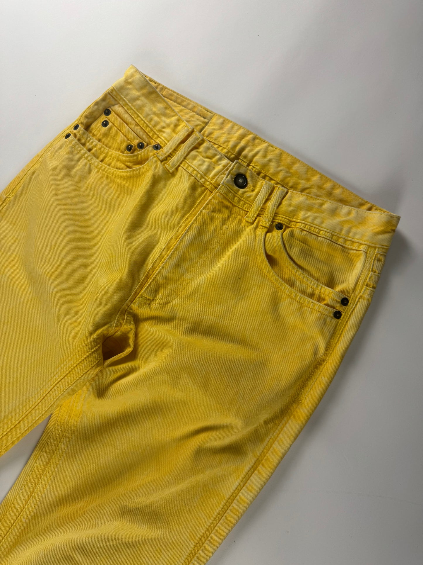 Y/Project Sample Double Pocket Yellow Pants SS 2020 - S