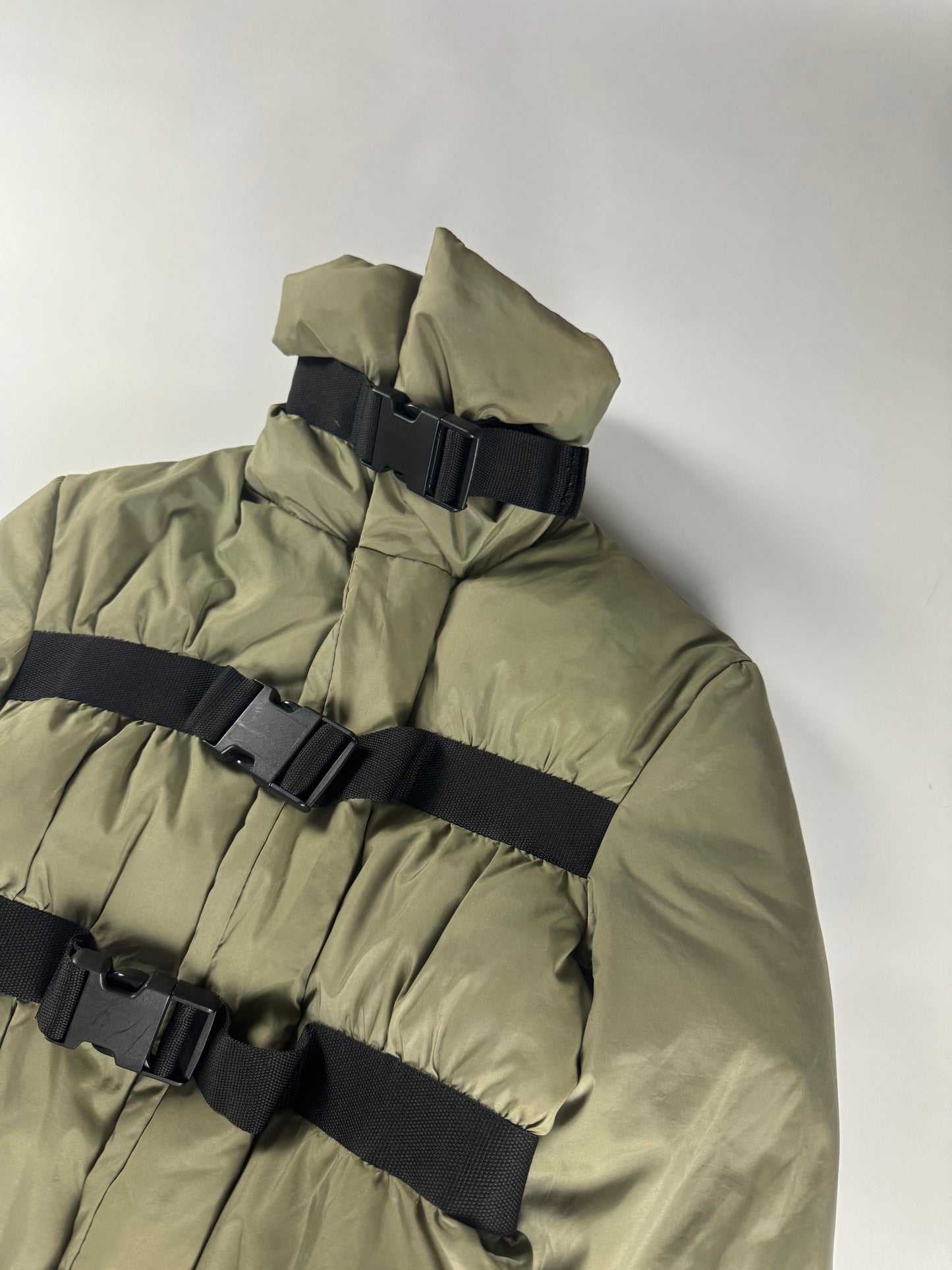 Jean Paul Gaultier Down Bondage Puffer Jacket FW 2003 - S