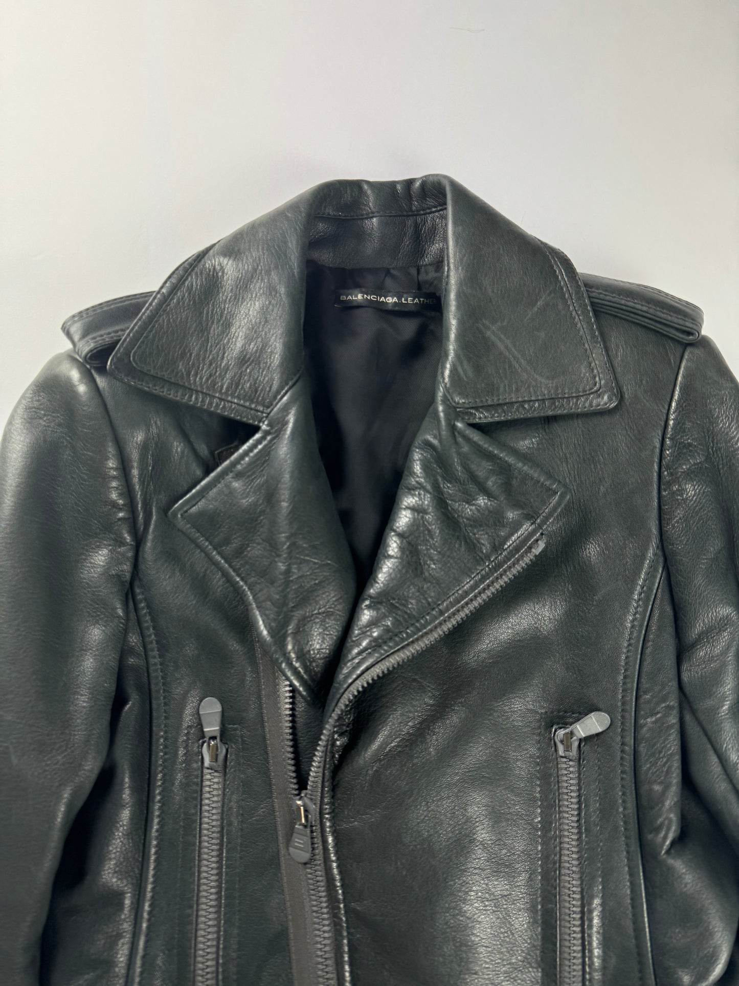 Balenciaga Nicolas Ghesquière Perfecto Leather Jacket SS 2010 - S