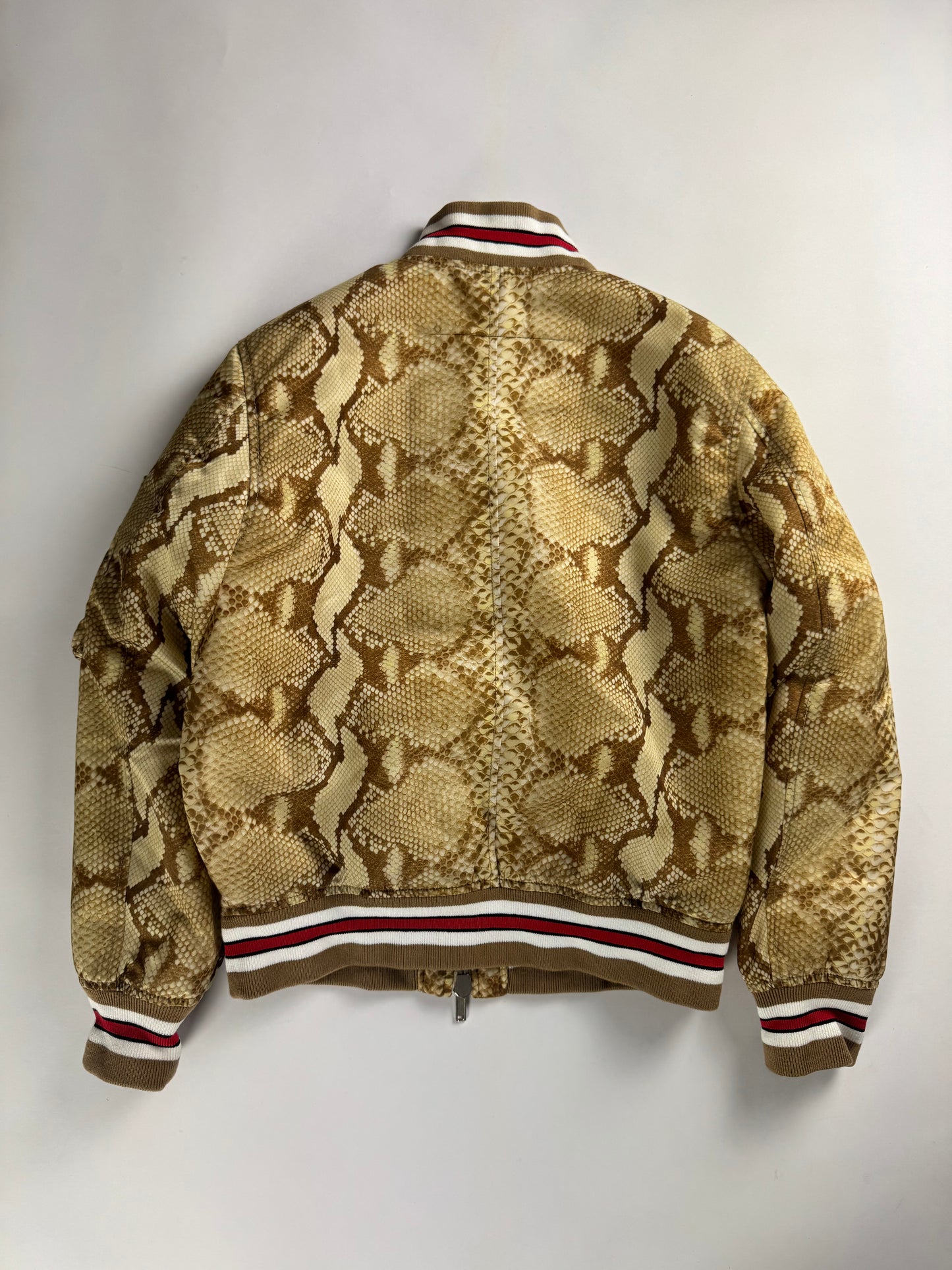 Givenchy Sample Python Effect Varsity Jacket SS 2017 - S