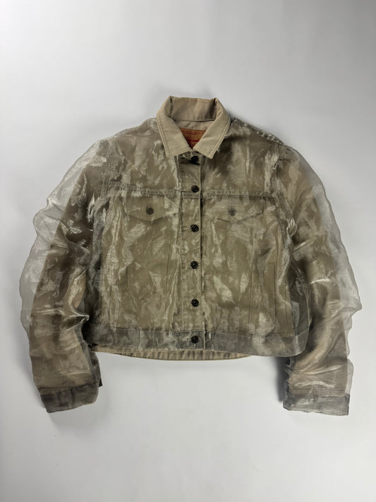 Y/Project Sample Illusion Translucent Organza Trucker Jacket FW 2018 - S