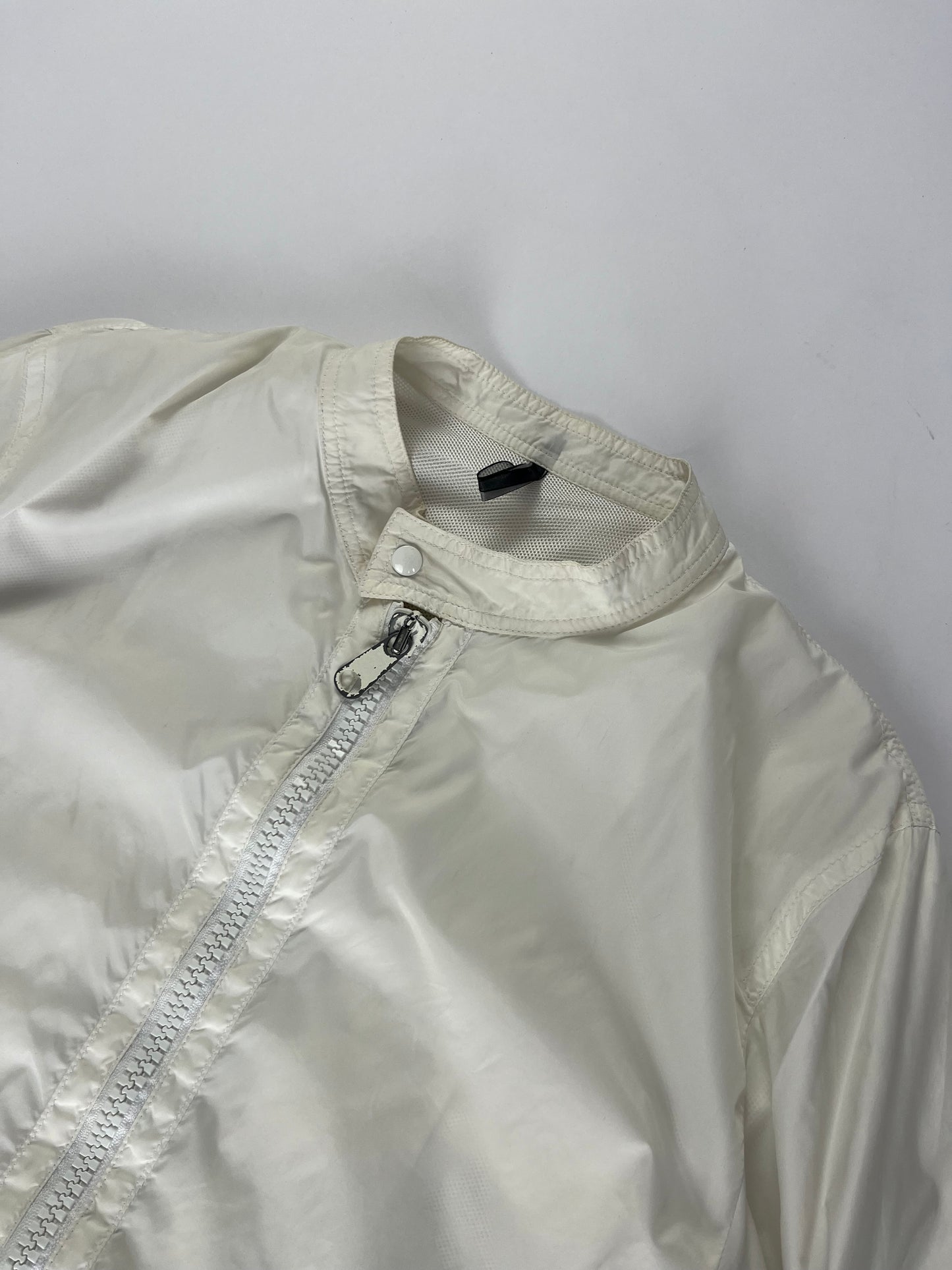 Dior Homme White Bomber Motor Jacket SS 2009 - M