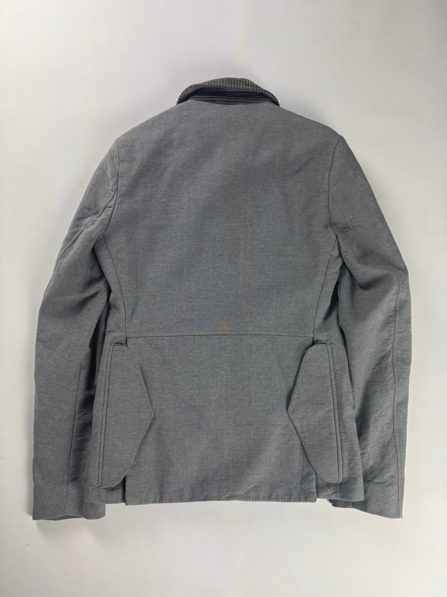 Balenciaga Sample Grey Corduroy Jacket FW 2011 - S