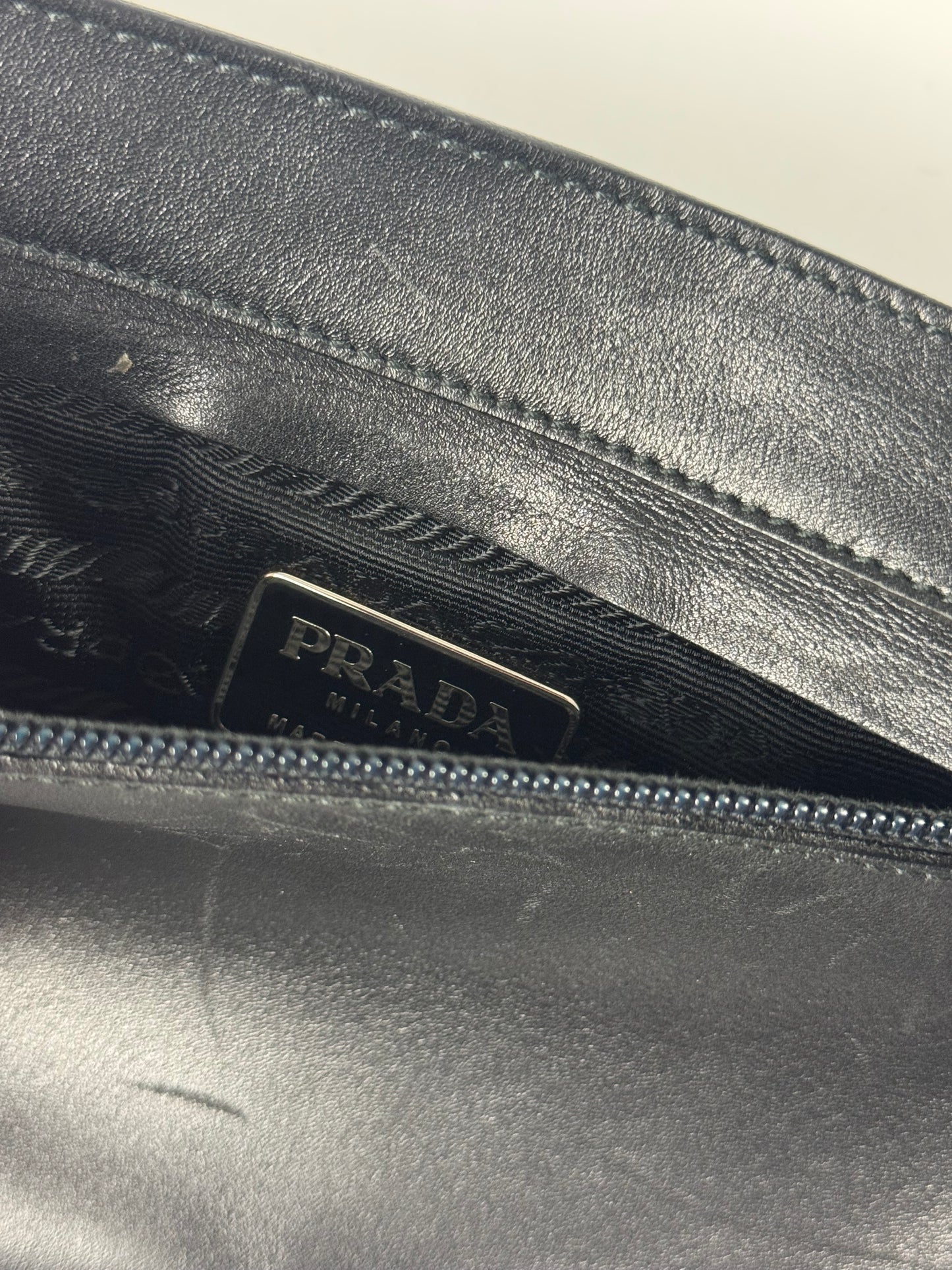 Prada Leather Strapped Pocket Waist Bag SS 1999 - OS