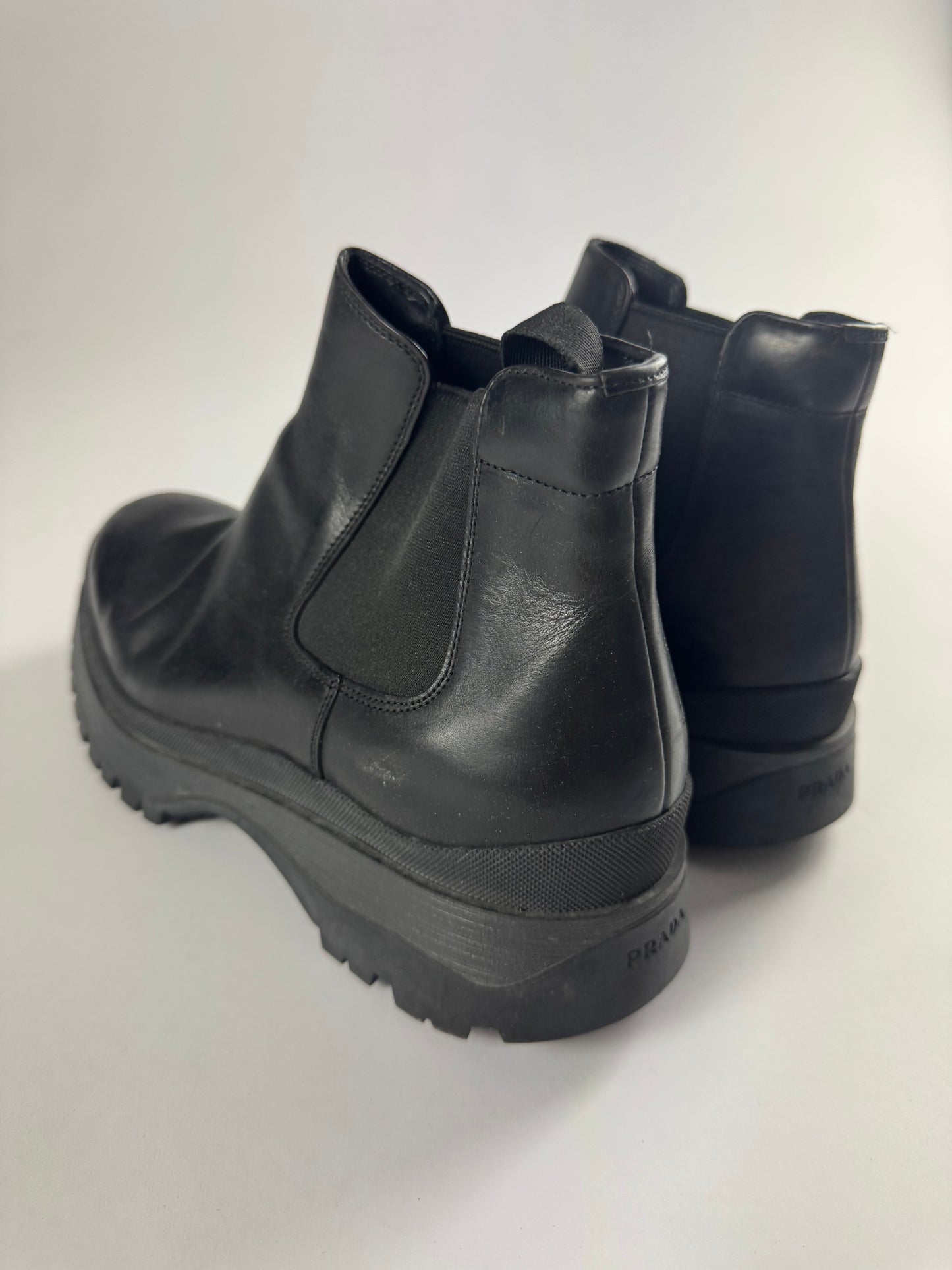 Prada Chelsea Mid Combat Boots FW 2003 - 42,5 EU