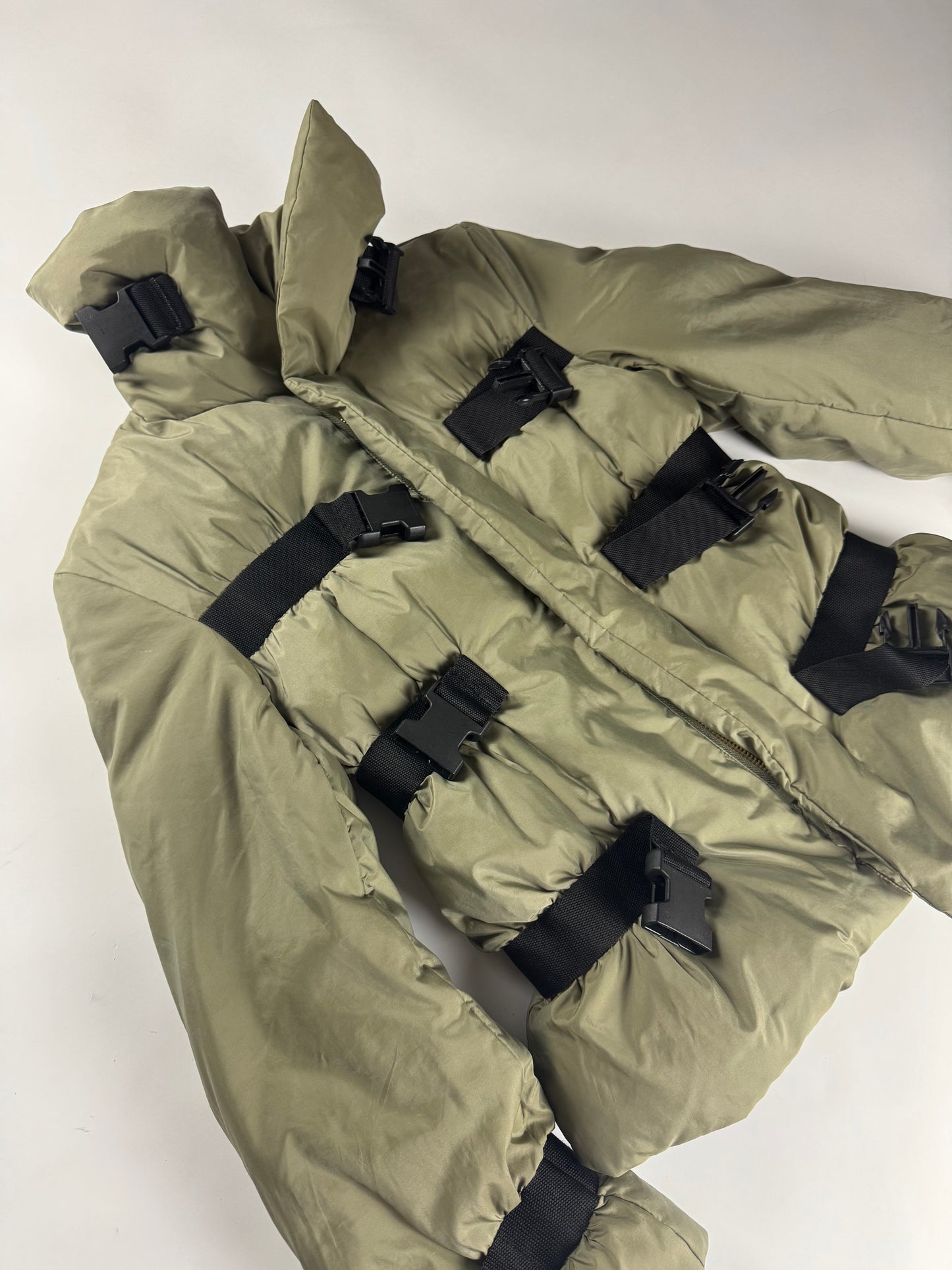 Jean Paul Gaultier Down Bondage Puffer Jacket FW 2003 - S