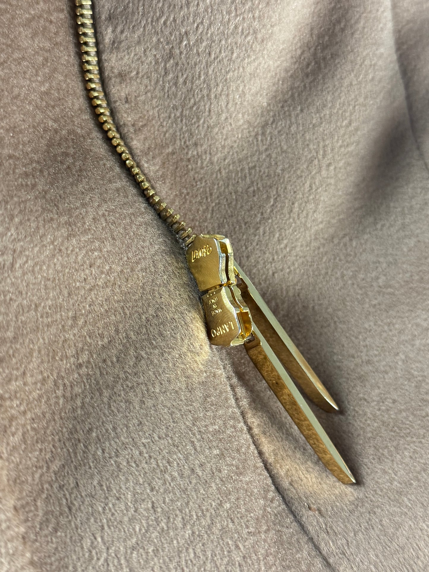 Gucci Tom Ford Camel Wool Coat 2000s - S