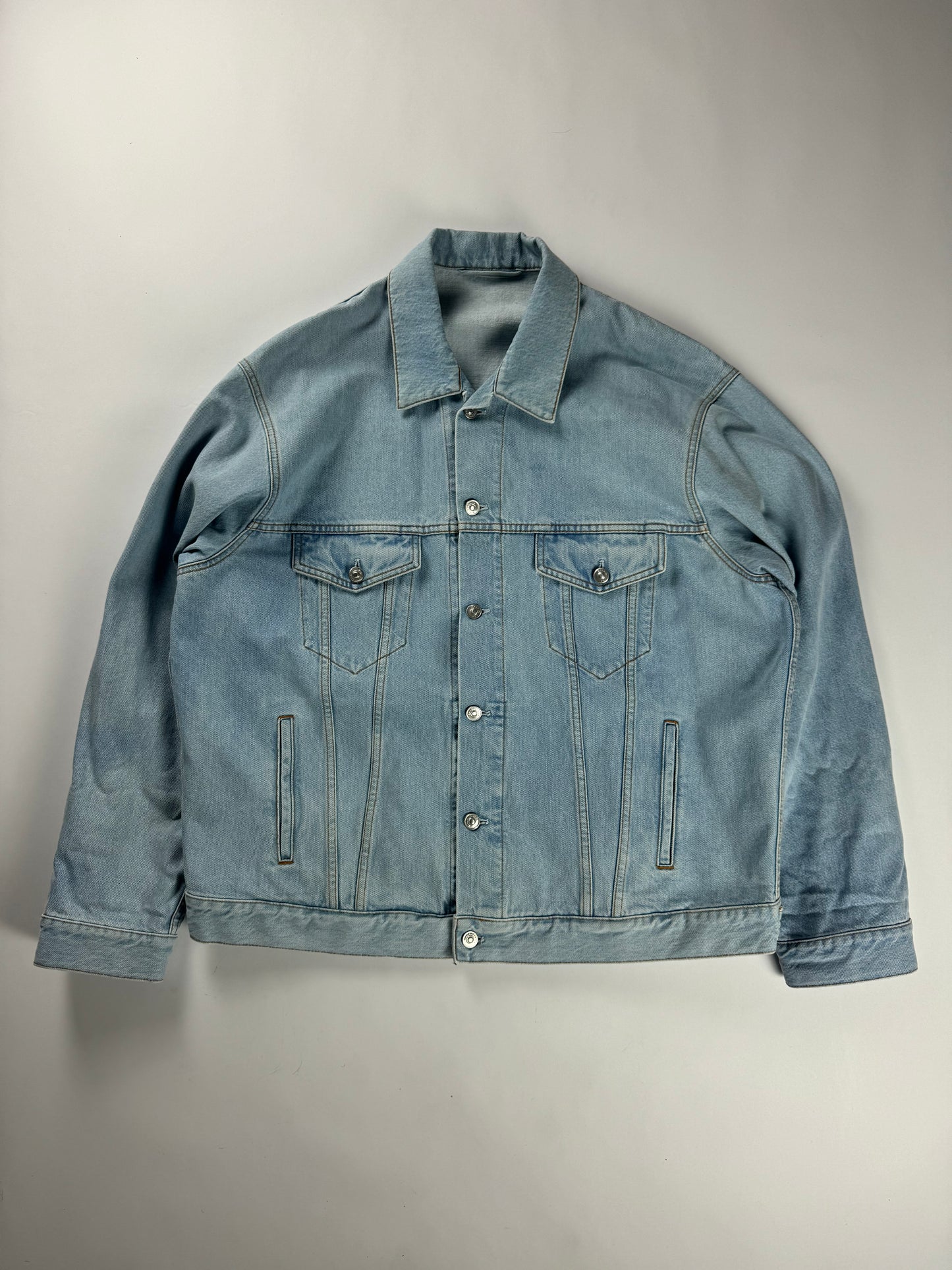 Balenciaga Perfect Oversize Boxy Denim Jacket FW 2017 - L