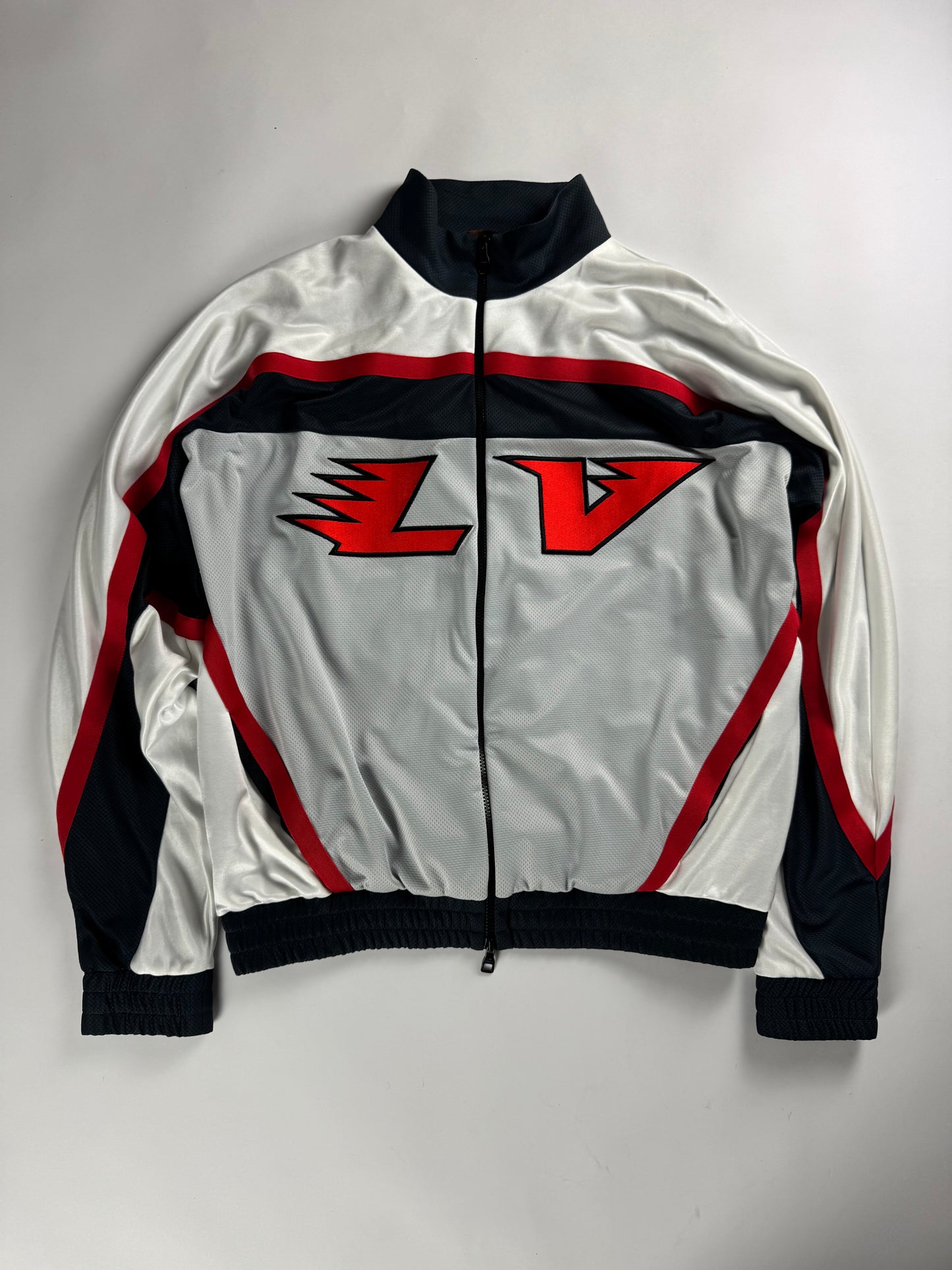 Louis Vuitton Embellished LV Hockey Track Zipper Jacket FW 2022 - L