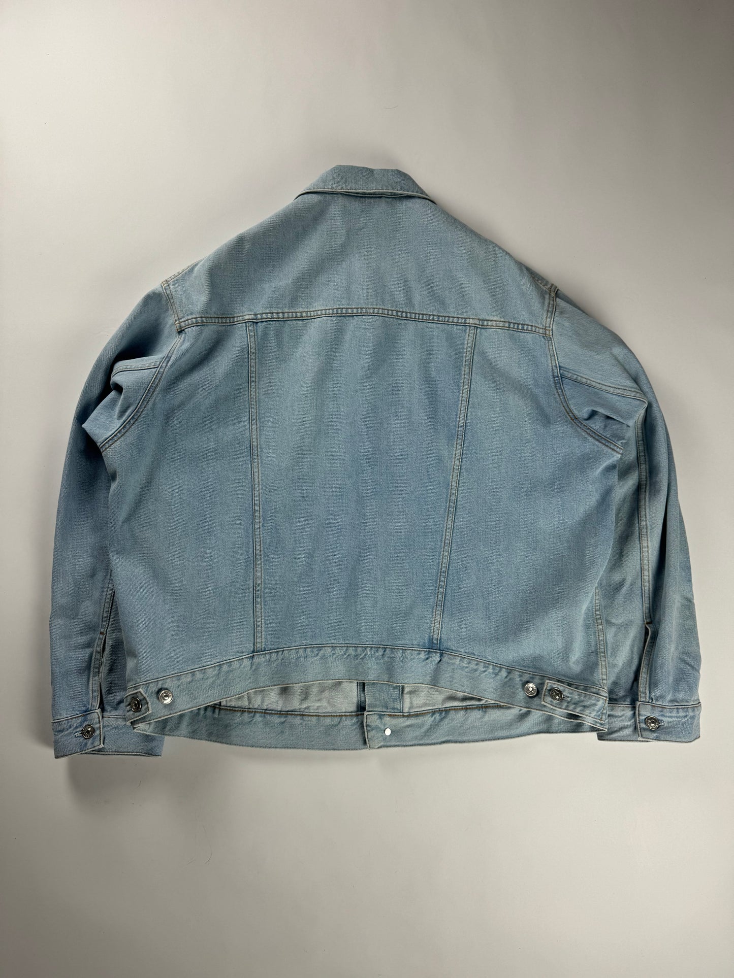 Balenciaga Perfect Oversize Boxy Denim Jacket FW 2017 - L