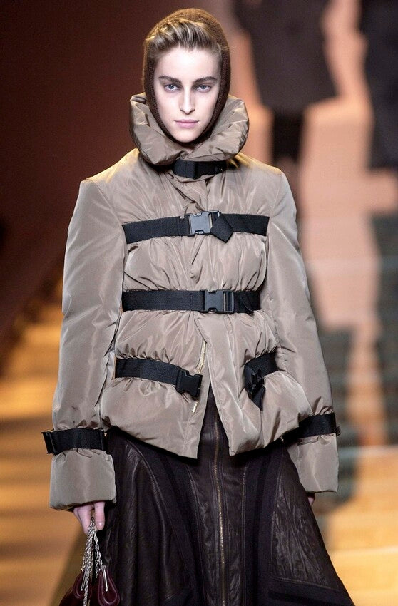 Jean Paul Gaultier Down Bondage Puffer Jacket FW 2003 - S