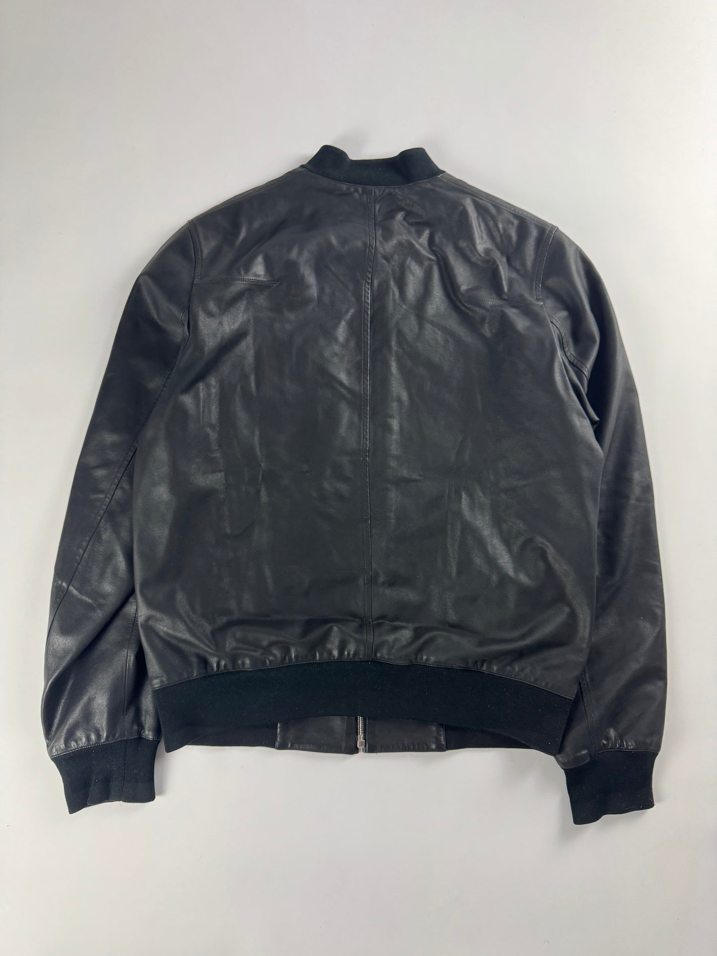 Dior Homme Premium Lamb Leather Bomber Jacket SS 2013 - M