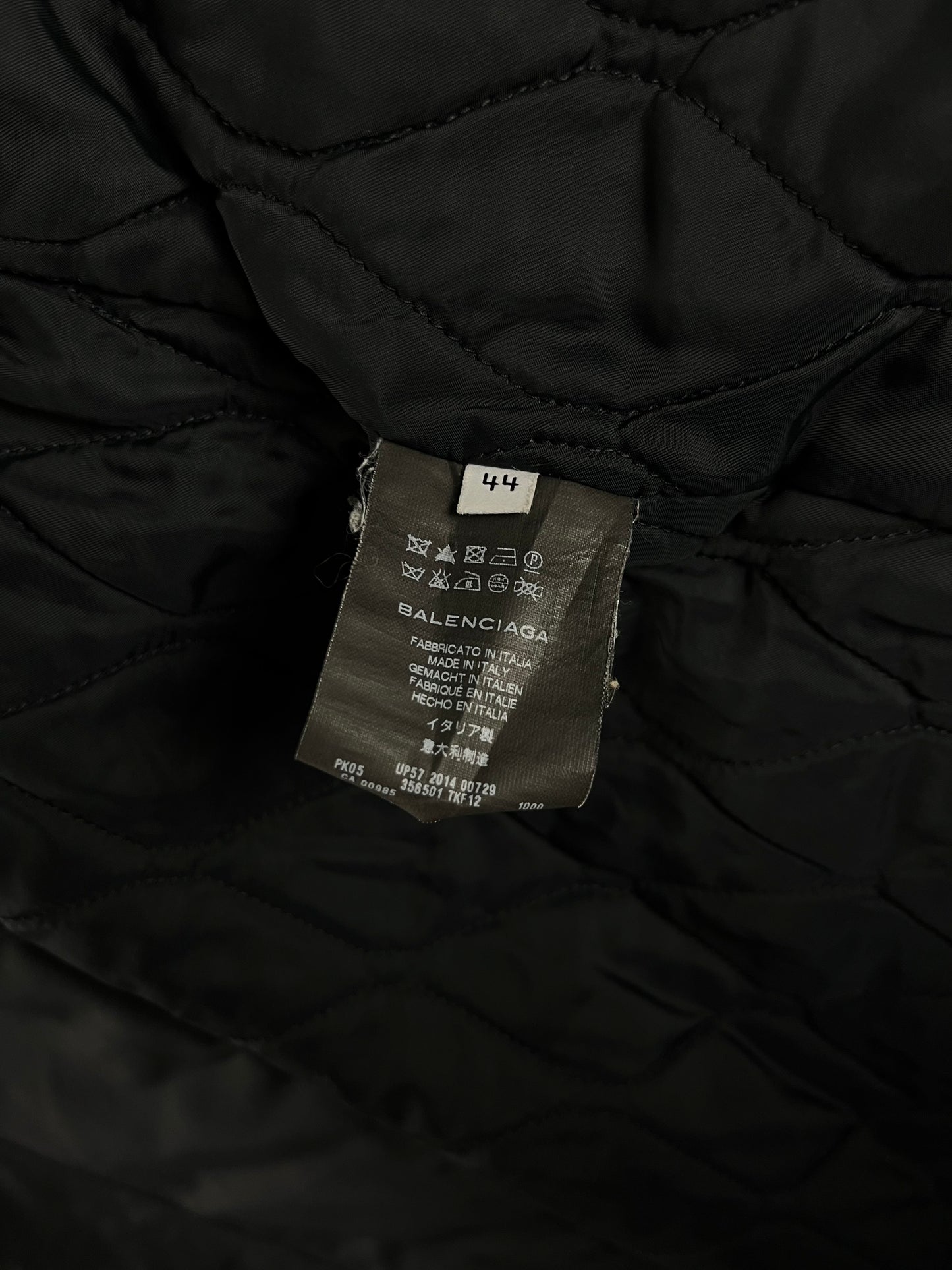 Balenciaga Alexander Wang Technical Fur Hybrid Parka Jacket FW 2014 - M