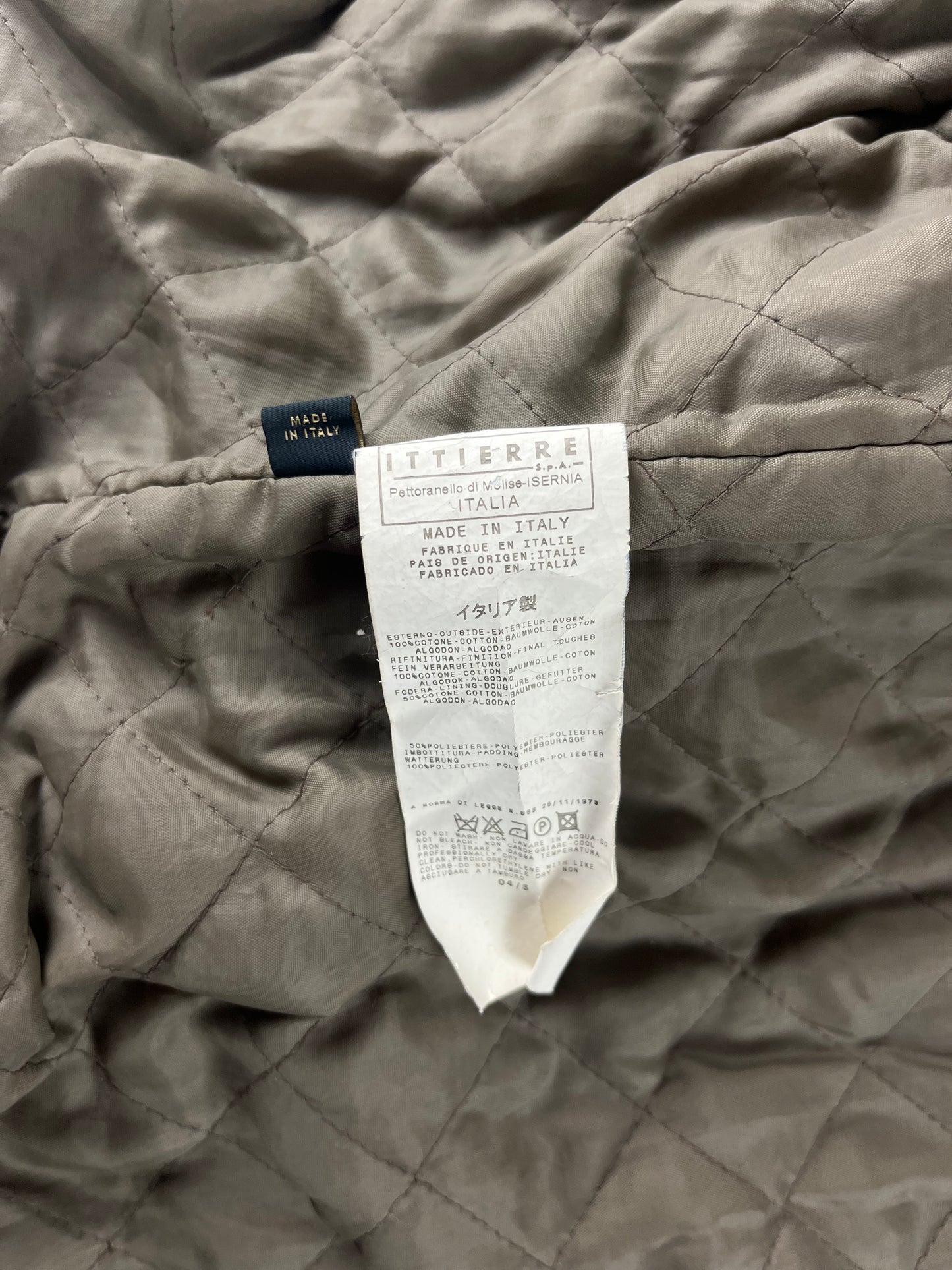 Roberto Cavalli Asymmetrical Zip Biker Jacket SS 2004 - L