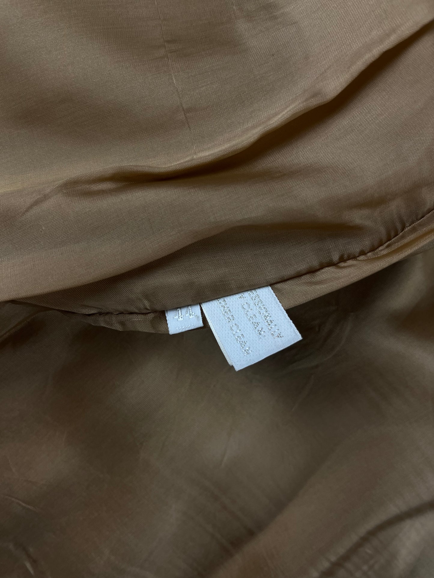 Prada Camel Leather Strapped Vest FW 1999 - S