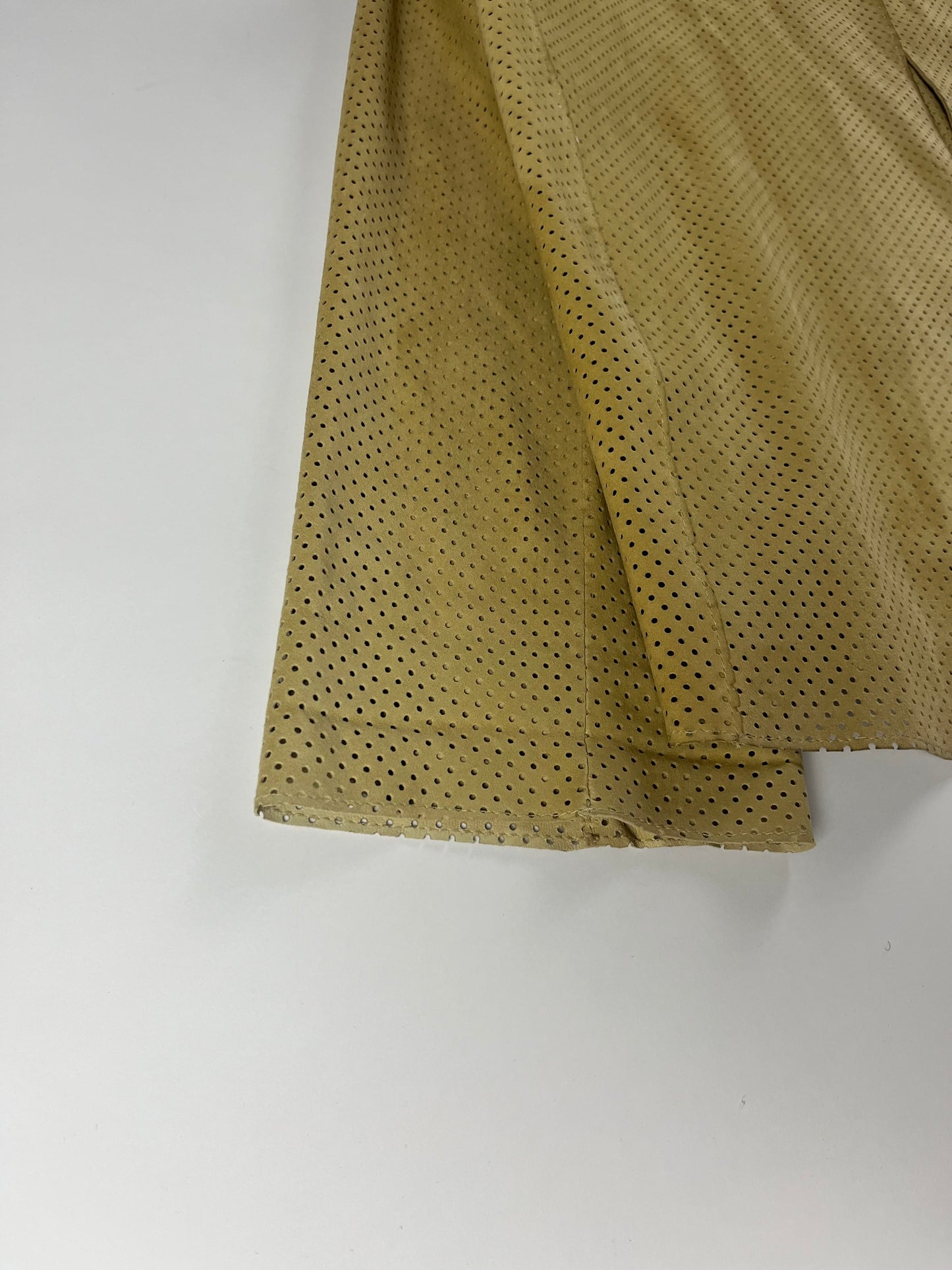 Jil Sander Camel Mesh Blouse SS 2000 - S