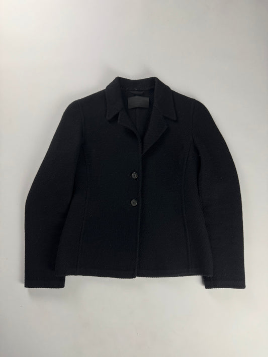 Prada Minimalist Premium Wool Blazer FW 1997 - XS