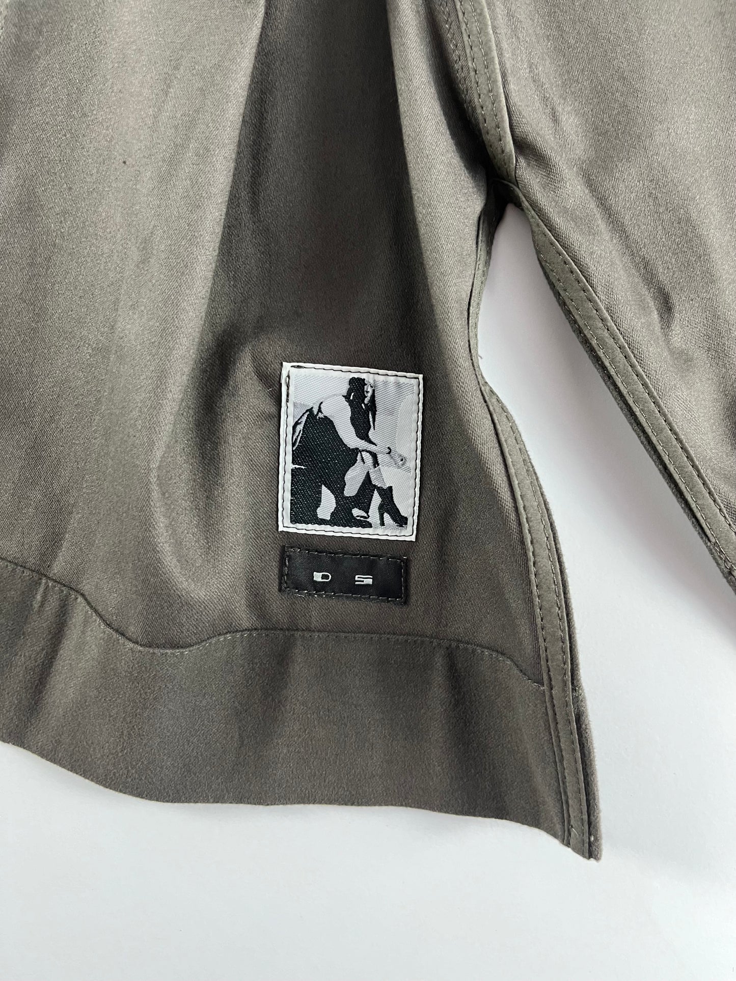 Rick Owens Sample DRKSHDW Zipper Mini Tunic Dress FW 2015 - XS