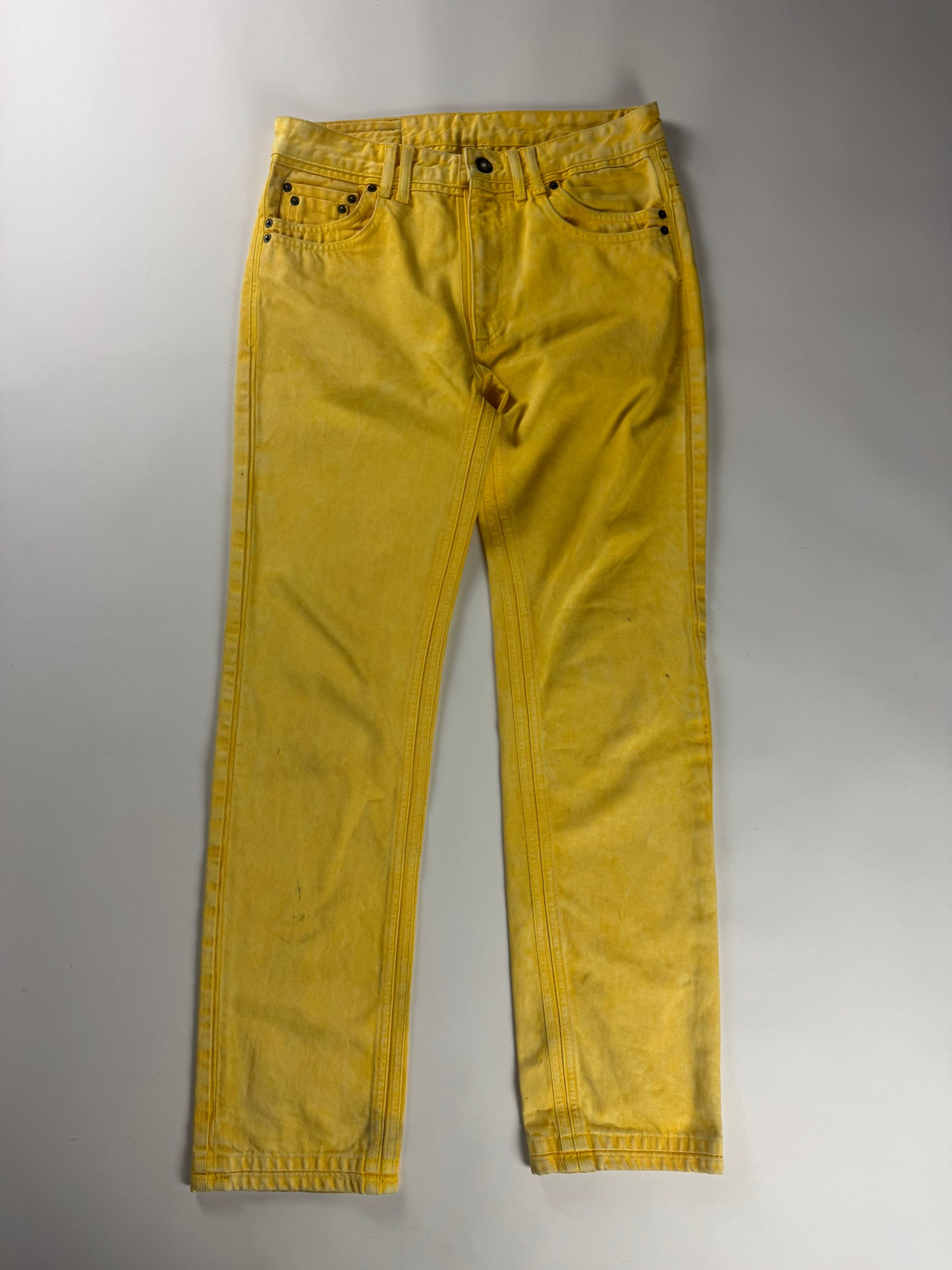 Y/Project Sample Double Pocket Yellow Pants SS 2020 - S