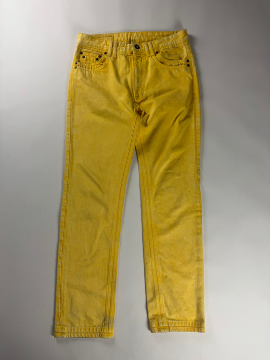 Y/Project Sample Double Pocket Yellow Pants SS 2020 - S