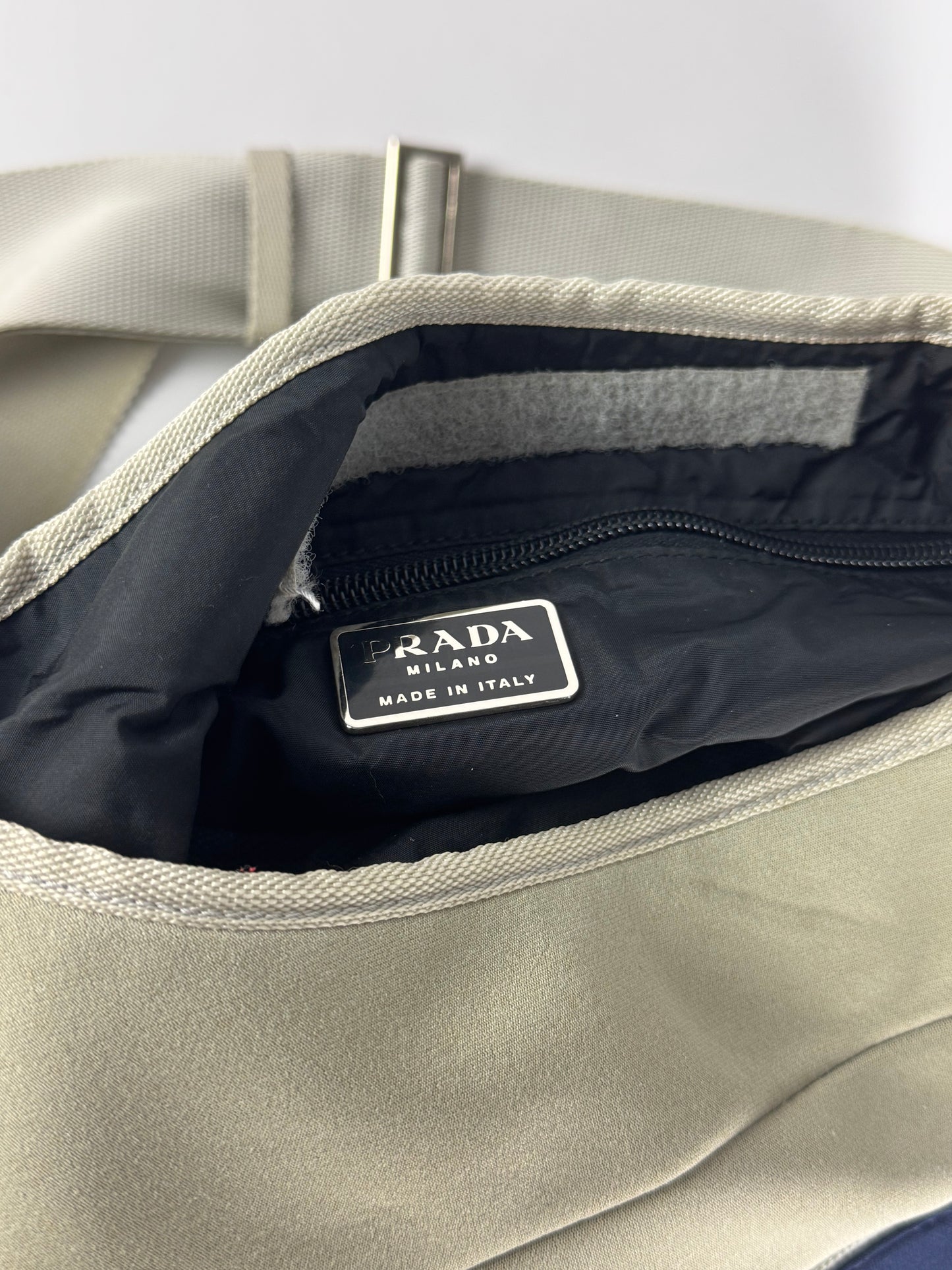 Prada Linea Rossa Neoprene Shoulder Bag SS 2000 - OS