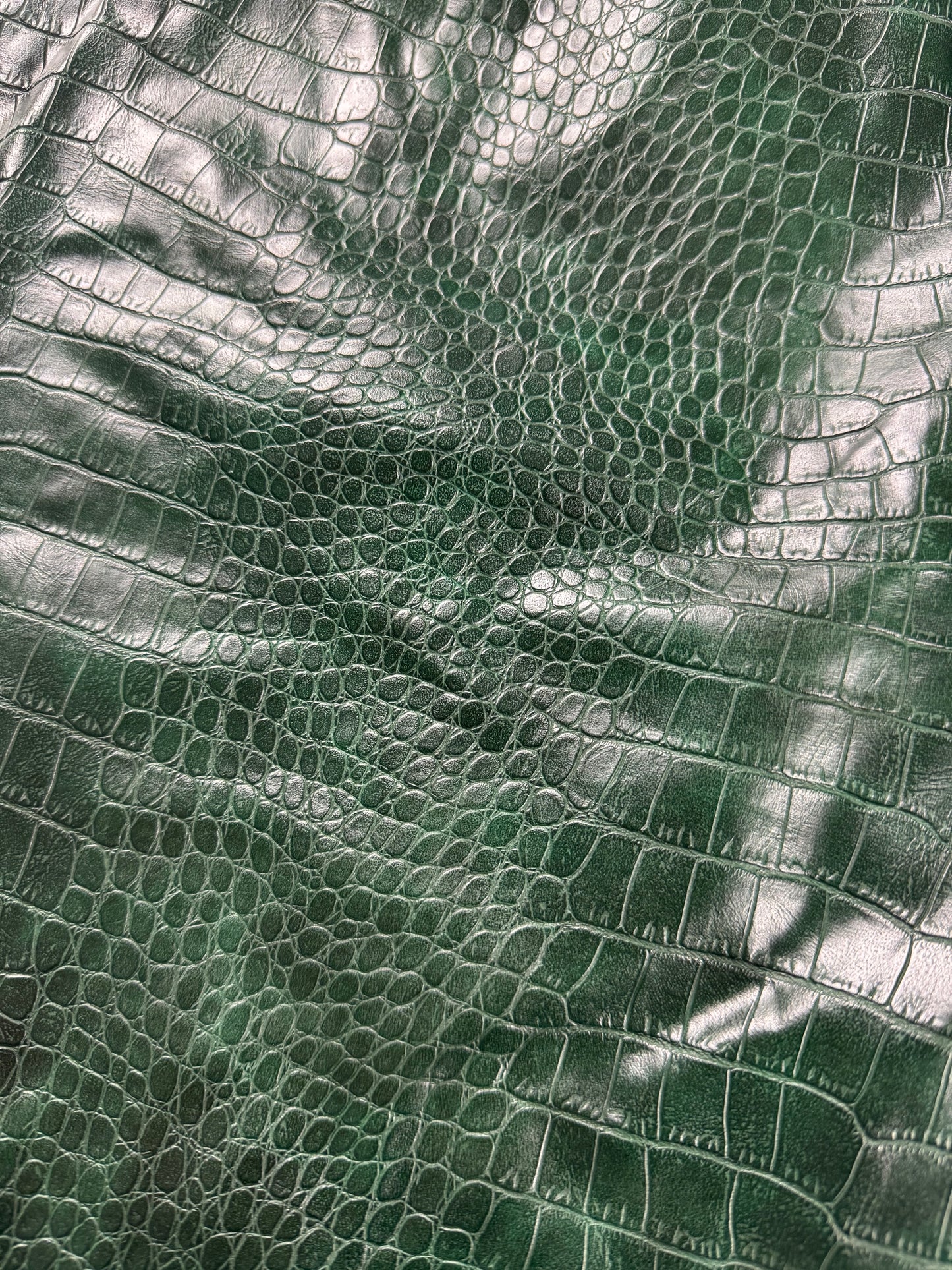 Armani Exchange Sample Crocodile Effect Belted Pants FW 2022 - S