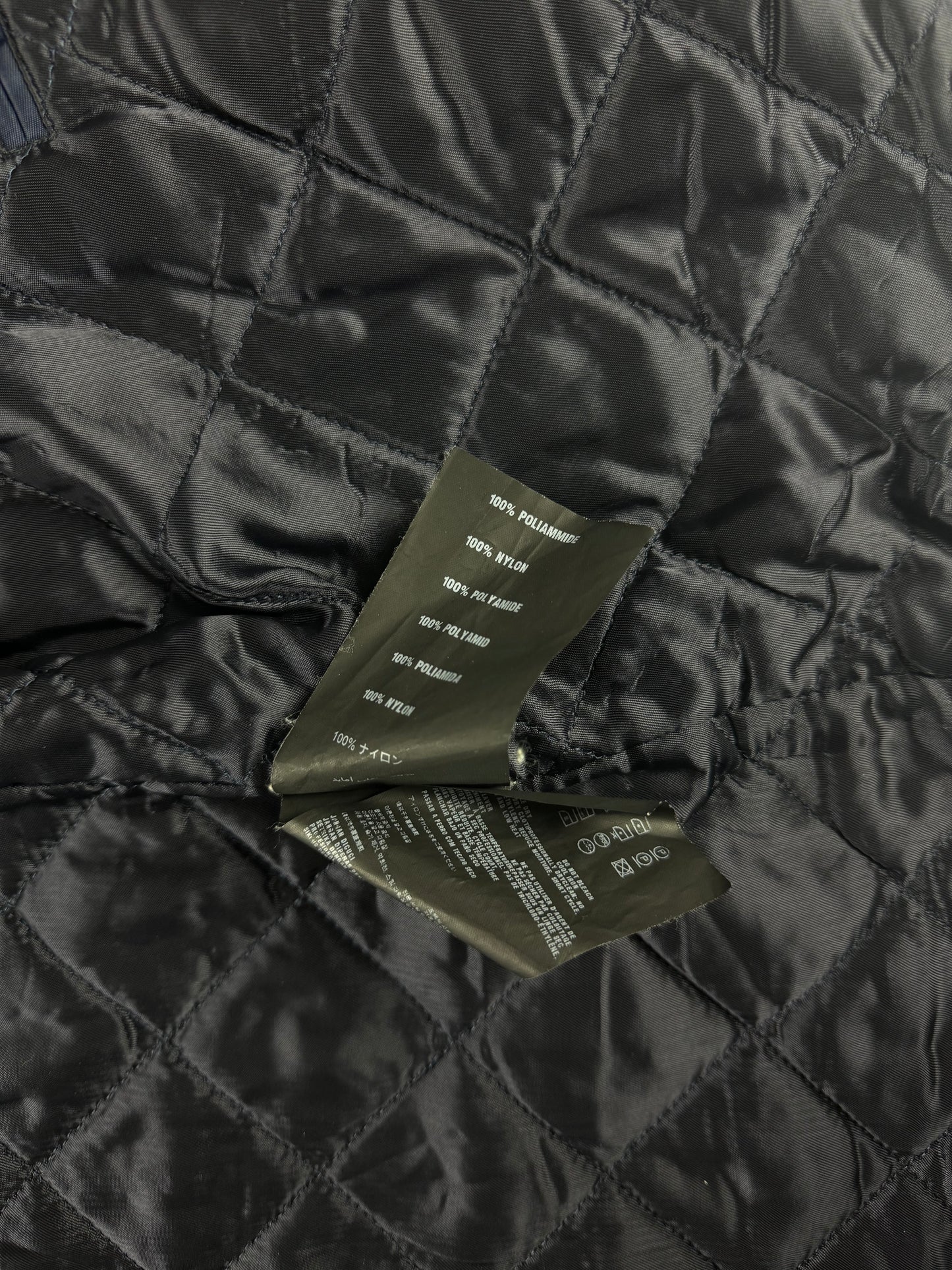 Prada Navy Arctic Hooded Long Parka Duffle Jacket - M