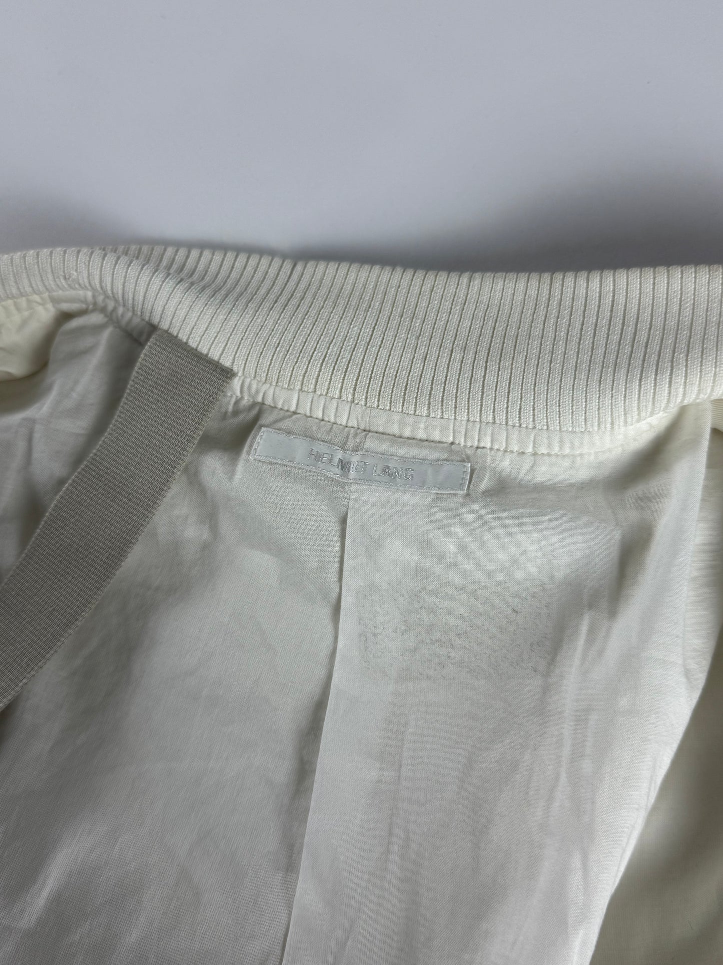 Helmut Lang Sample Bondage Bomber Jacket Pre-Fall 2021 - M