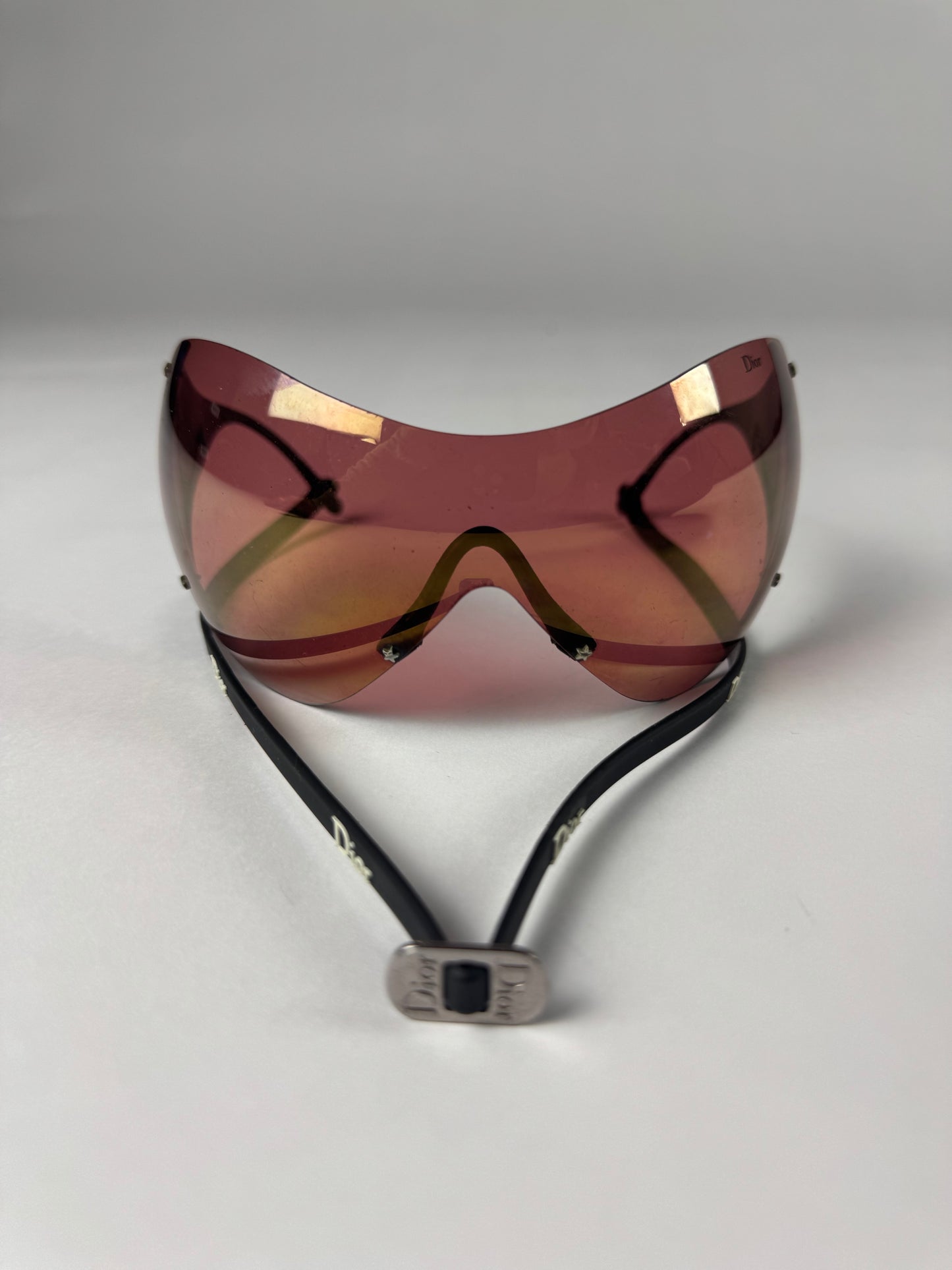 Christian Dior John Galliano Oversize Ski 1 Mask Sunglasses SS 2003 - OS