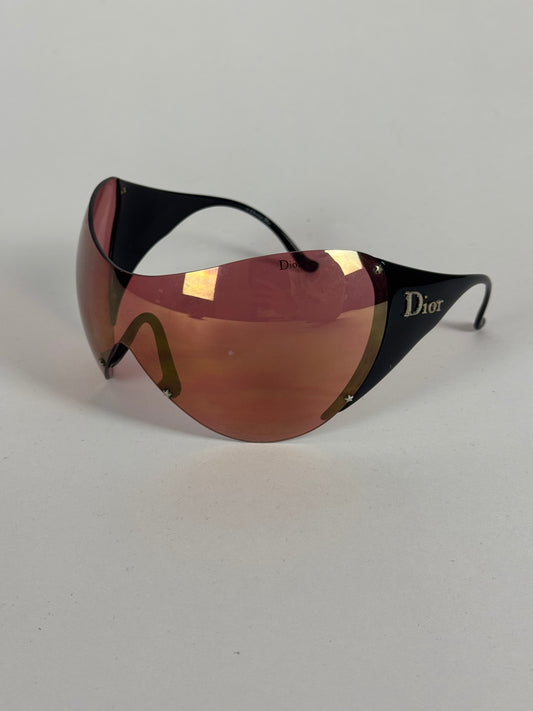 Christian Dior John Galliano Oversize Ski 1 Mask Sunglasses SS 2003 - OS