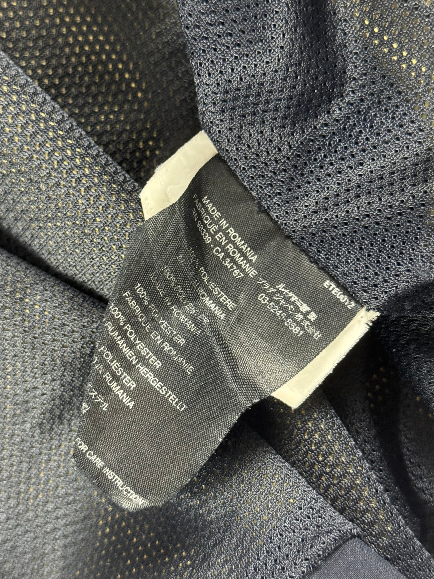 Prada Navy Strapped Jacket Challenge 2003 - XL