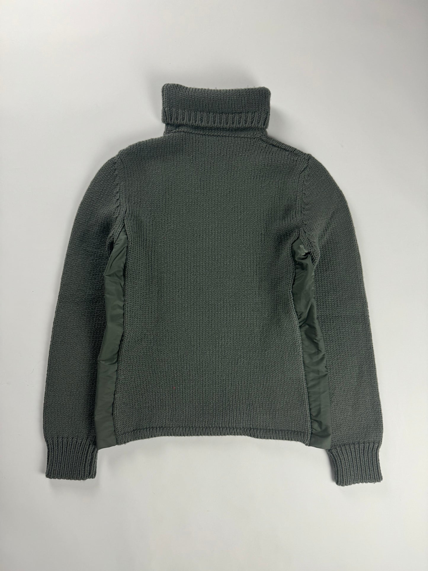 Prada Linea Rossa Pistache Turtleneck Sweater FW 2000 - XS