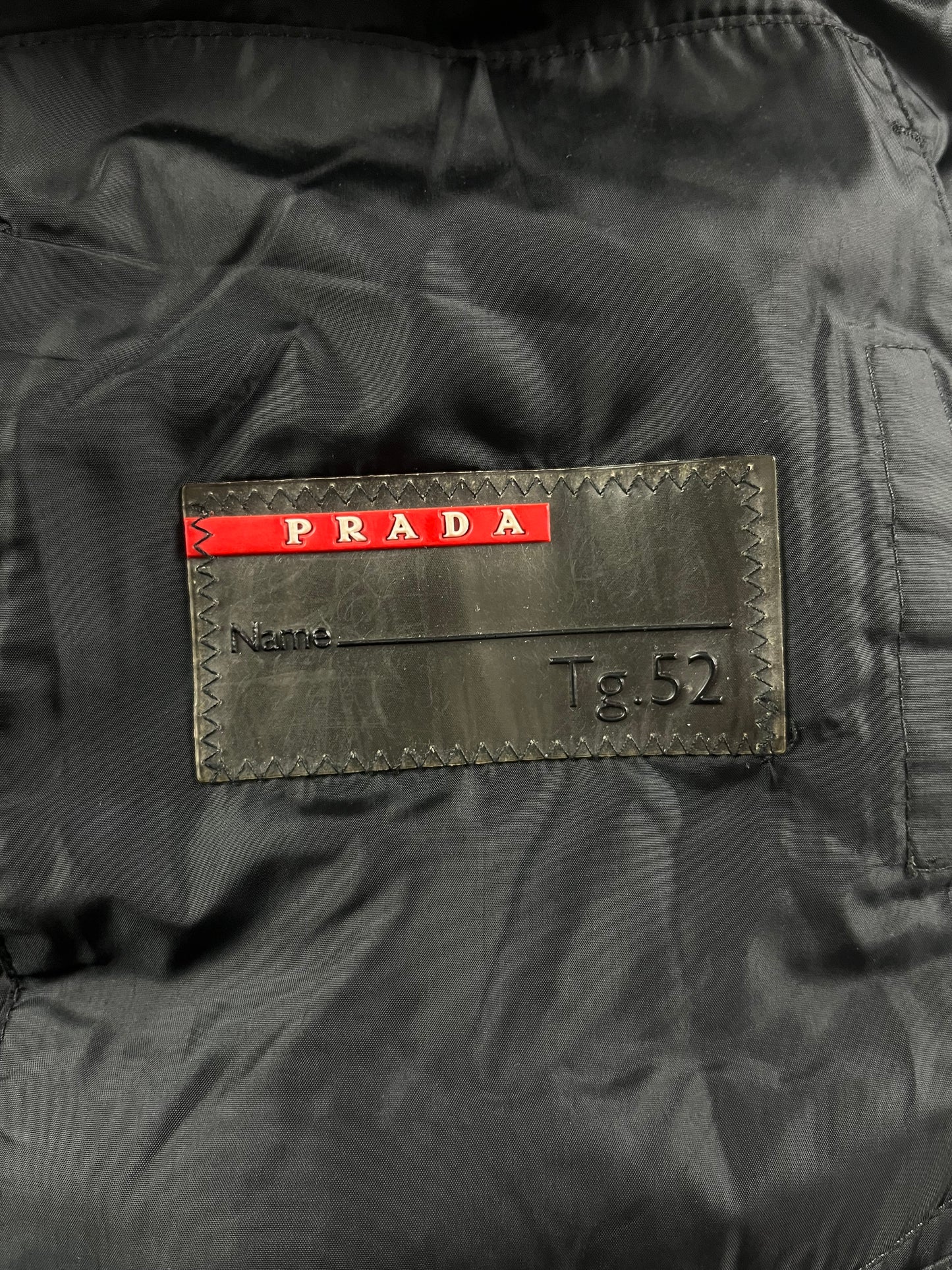 Prada Linea Rossa Wool Long Coat FW 1999 - L