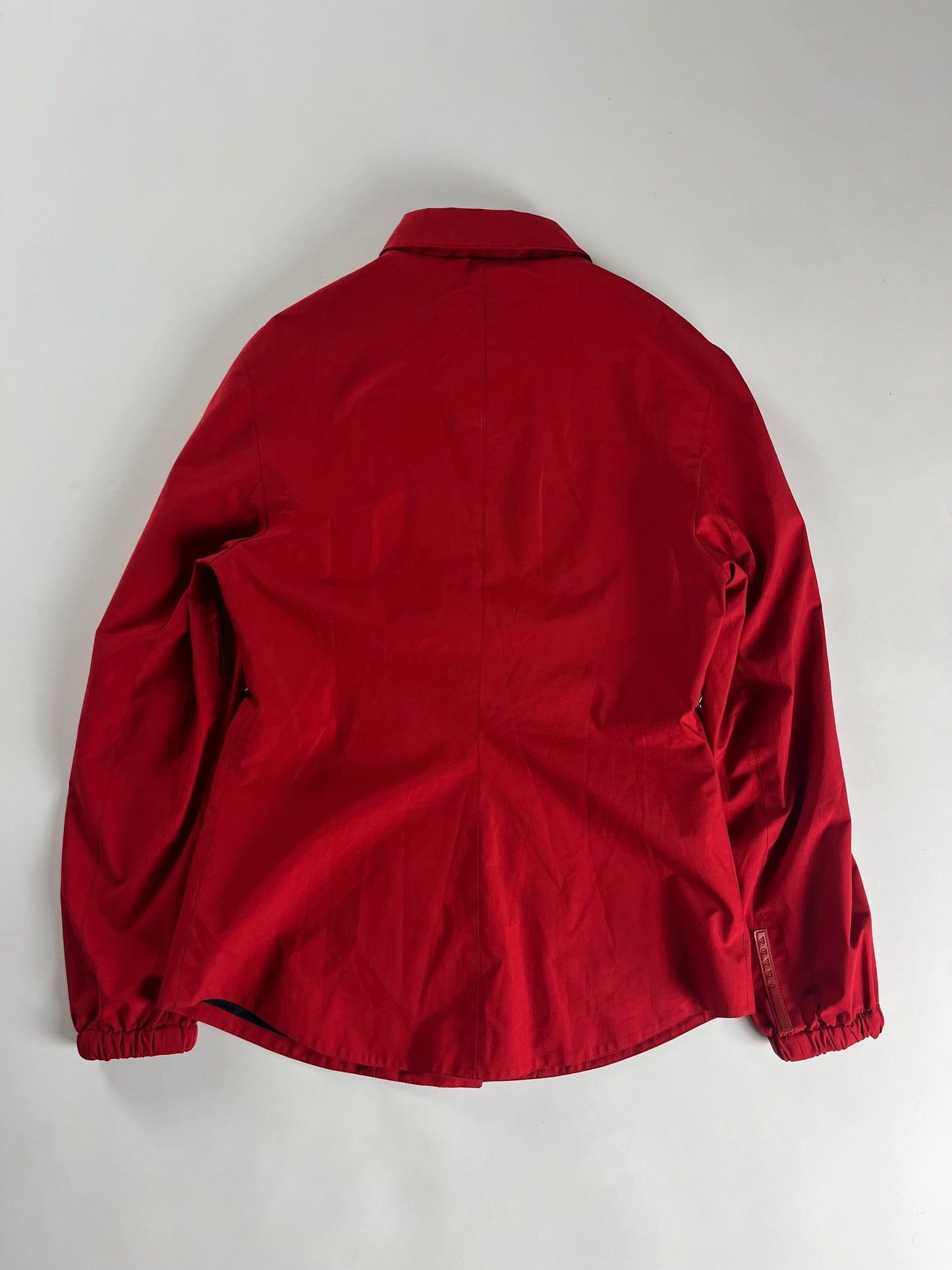 Prada Linea Rossa Red Nylon Technical Shirt SS 2000 - XS