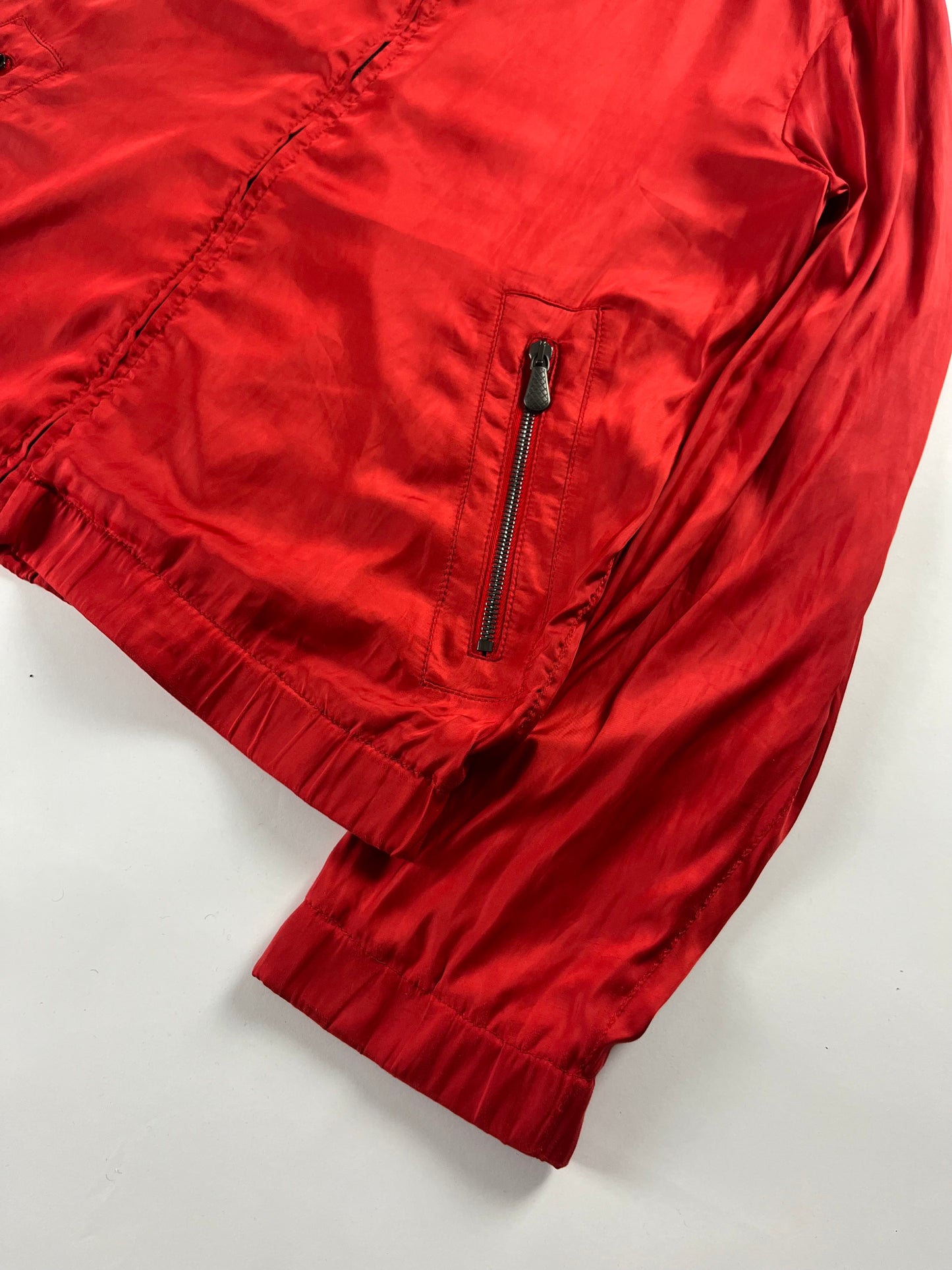 Bottega Veneta Orange Sunlight Silk Jacket SS 2010 - M