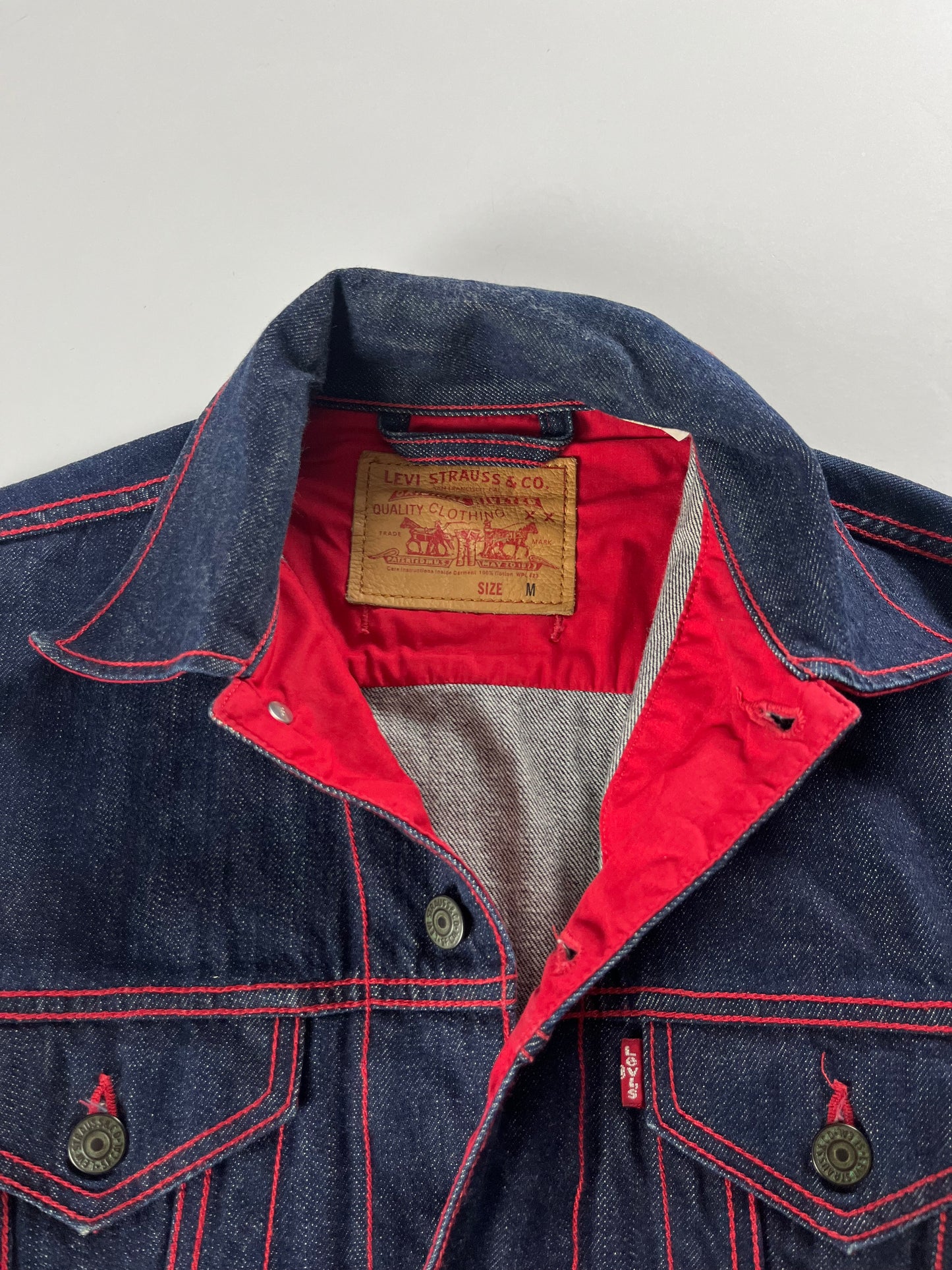 Jean Paul Gaultier x Levi’s Denim Selvedge Work Jacket SS 2010 - S