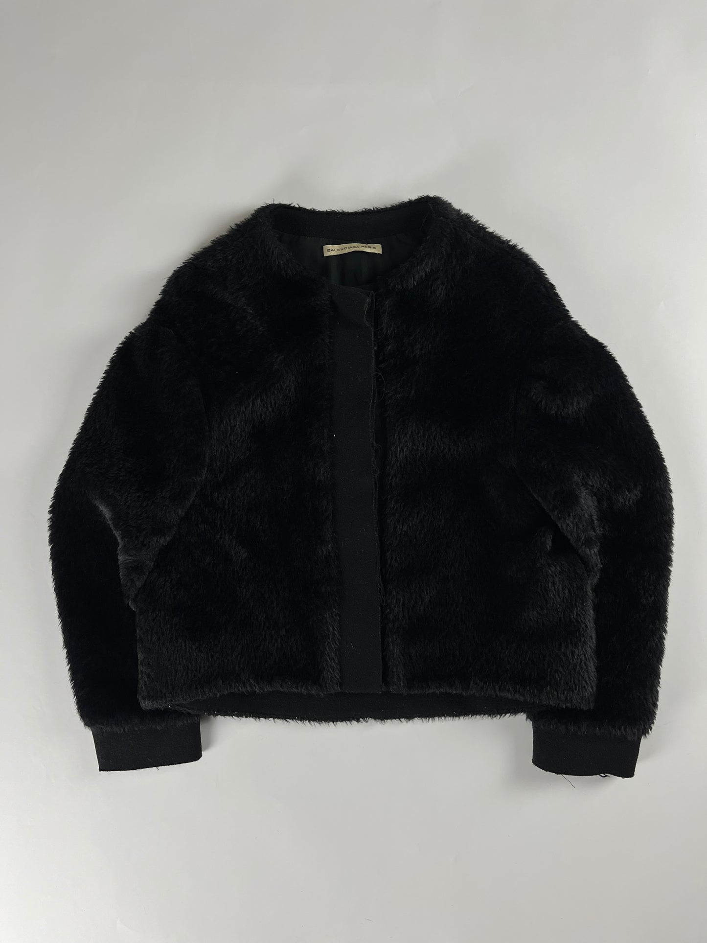 Balenciaga Faux Fur Cardigan FW 2010 - S