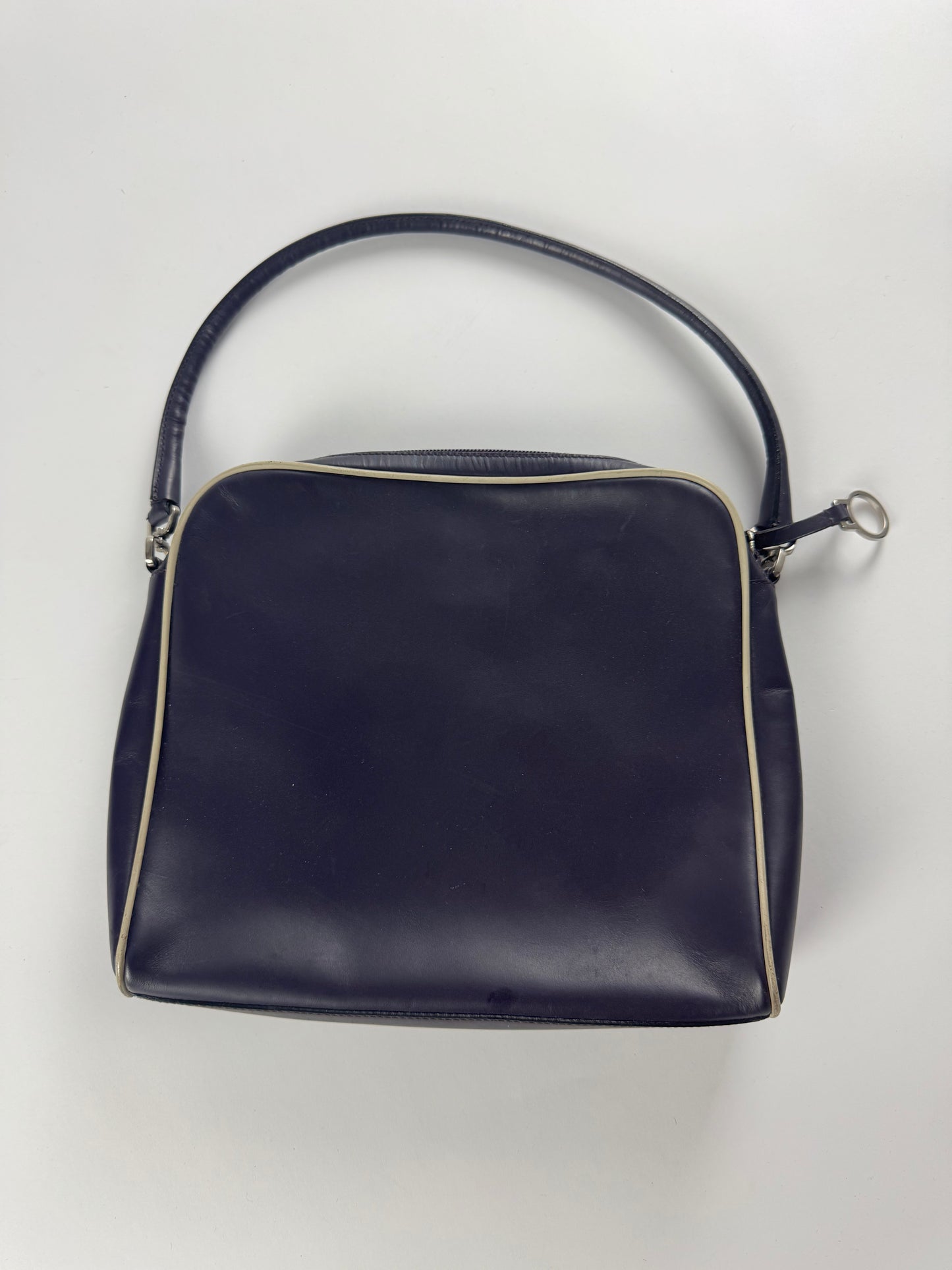 Prada Violet Clutch Leather Bag SS 2000 - OS