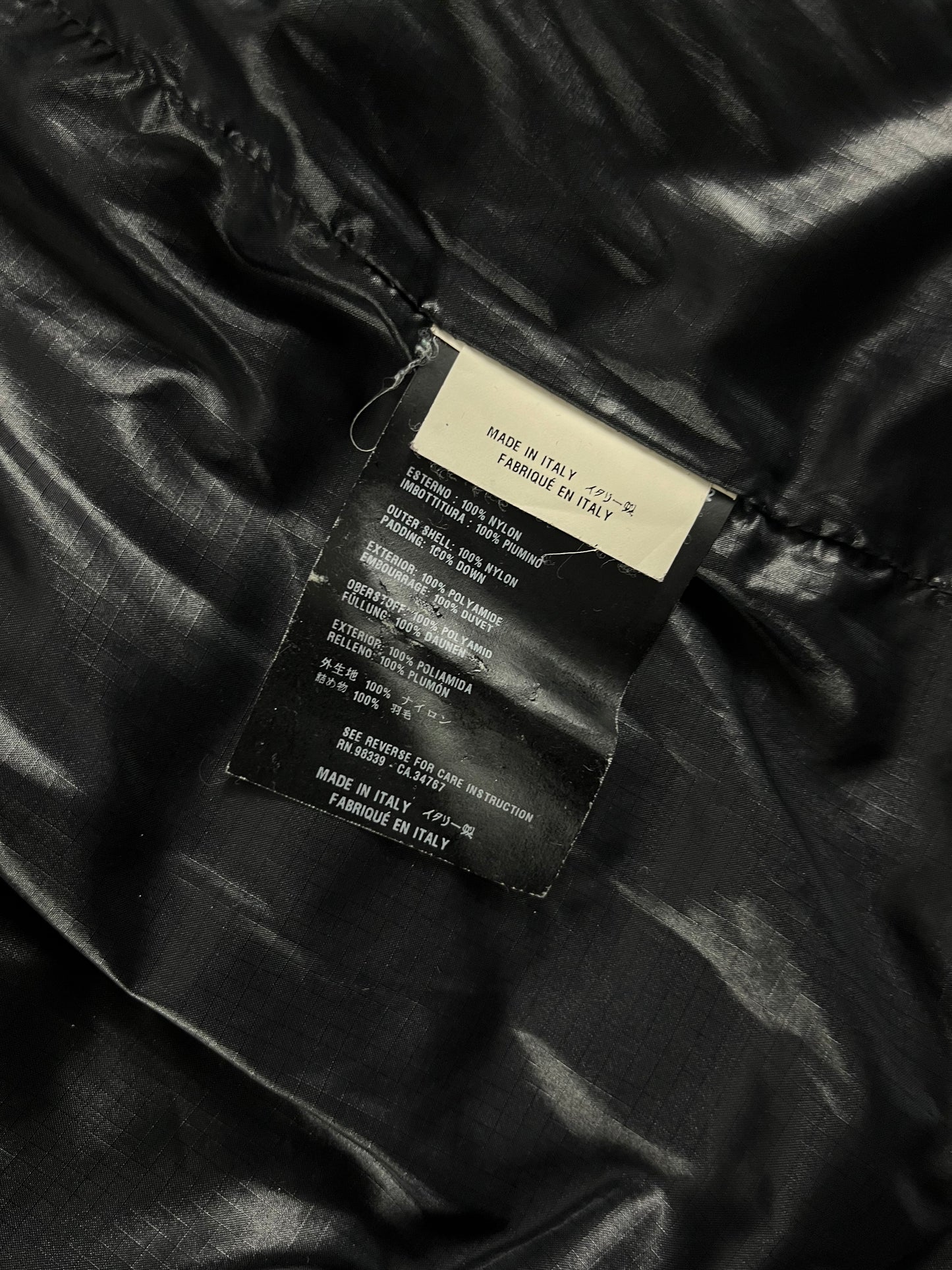 Prada Tricolor Commando Puffer Jacket FW 2007 - L