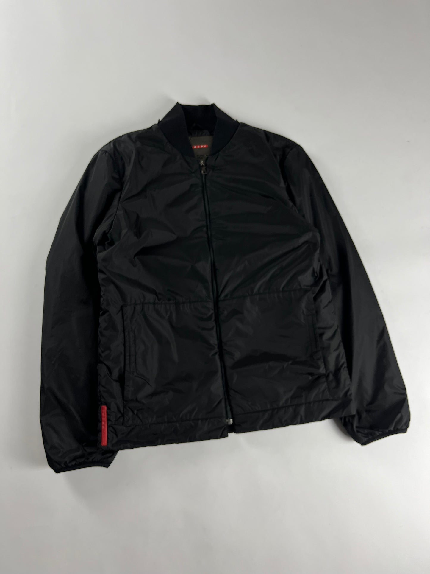 Prada Linea Rossa Essentiel Bomber Jacket 2000s - M