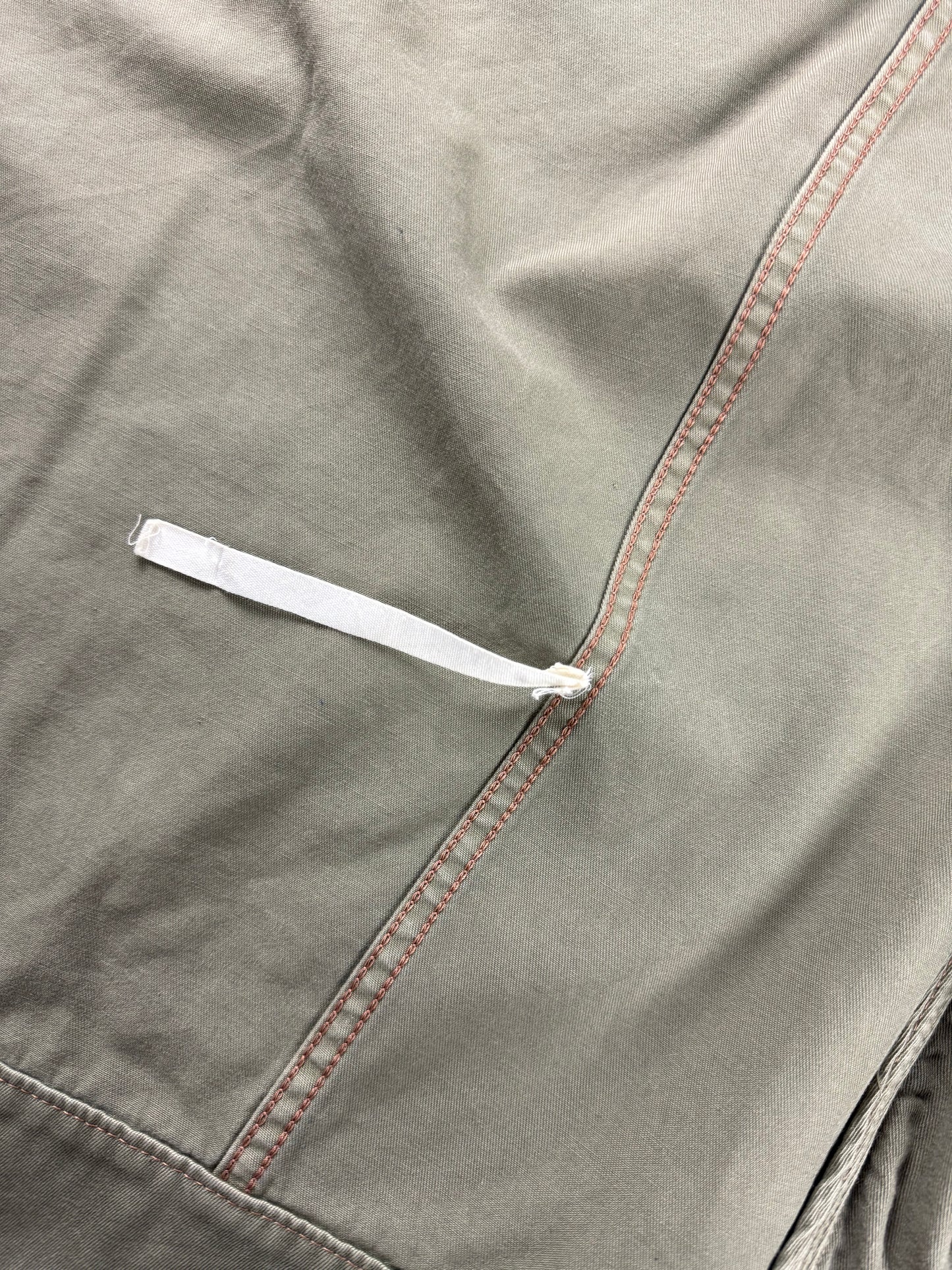 Dior Homme Sample Hedi Slimane "Strip" Raw Sleeveless Jacket SS 2004 - M