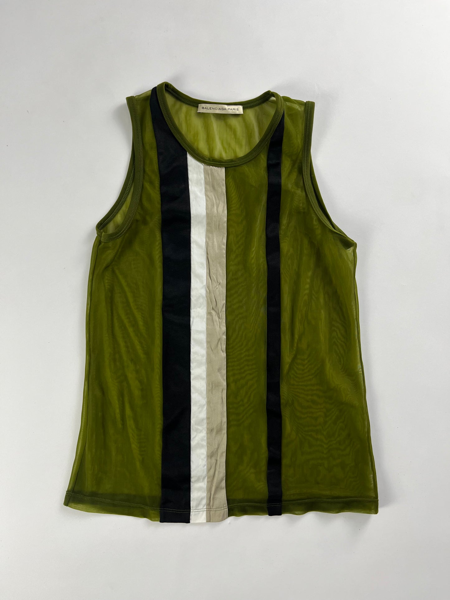 Balenciaga Striped Tank Top SS 2010 - M