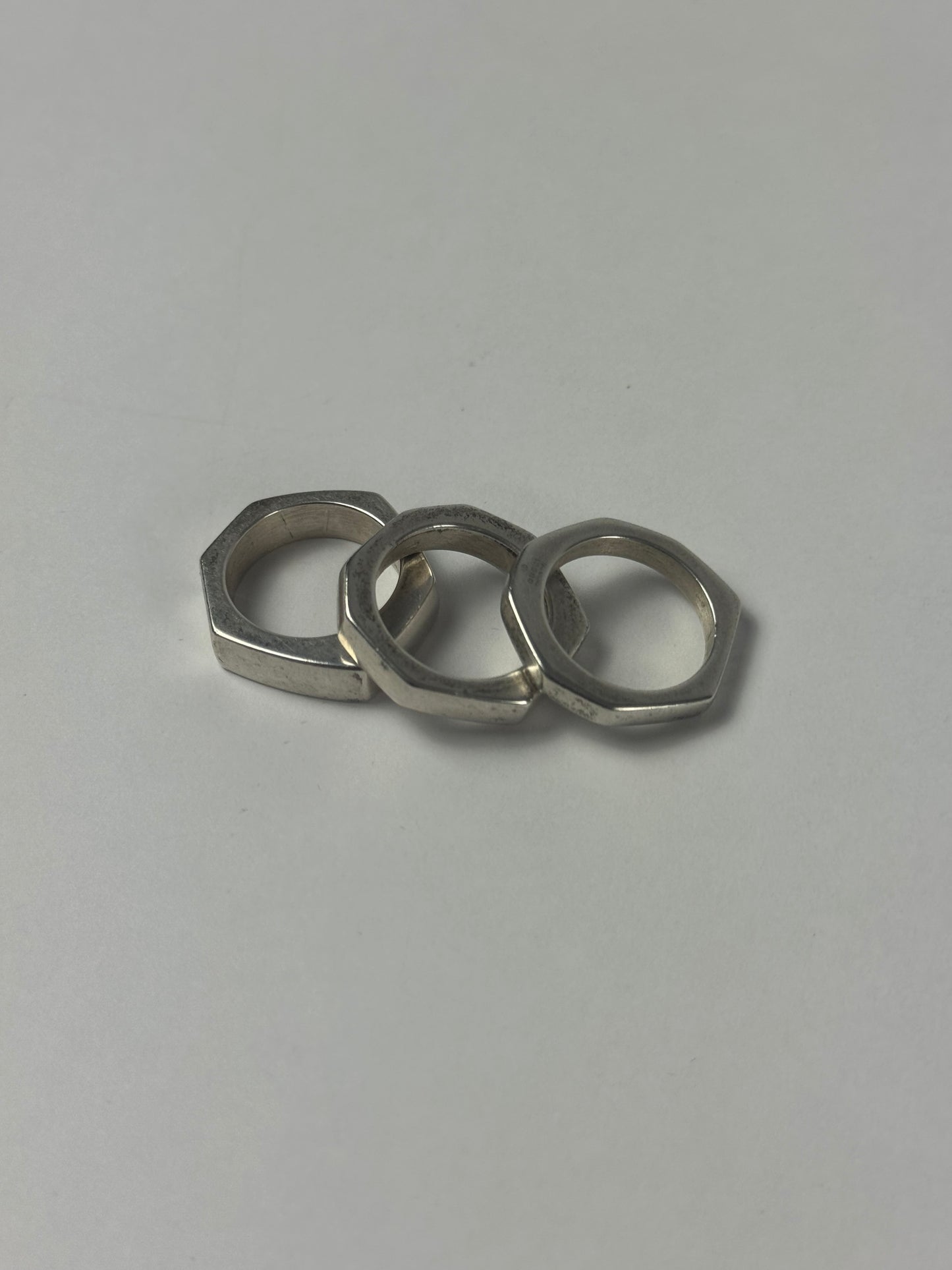 Gucci Tom Ford Sterling Brut 925 Silver Ring - OS