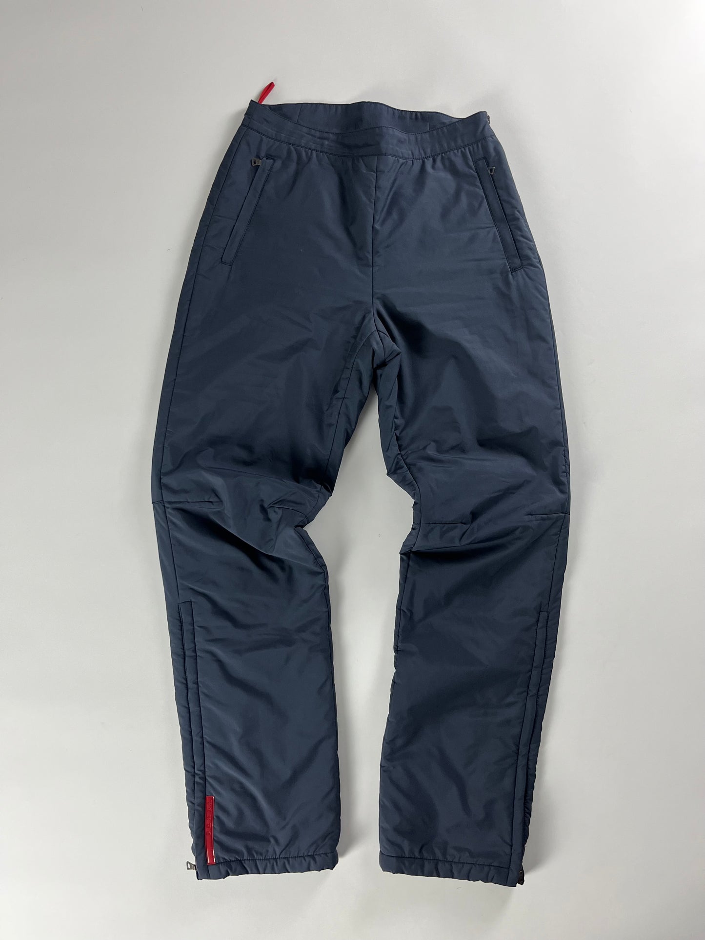Prada Linea Rossa Nylon Flare Pants SS 2000 - S