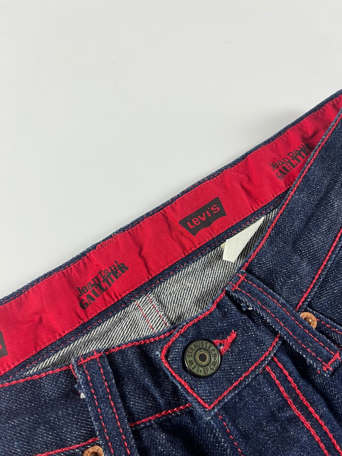 Jean Paul Gaultier x Levi’s Selvedge Denim Work Short SS 2010 - S