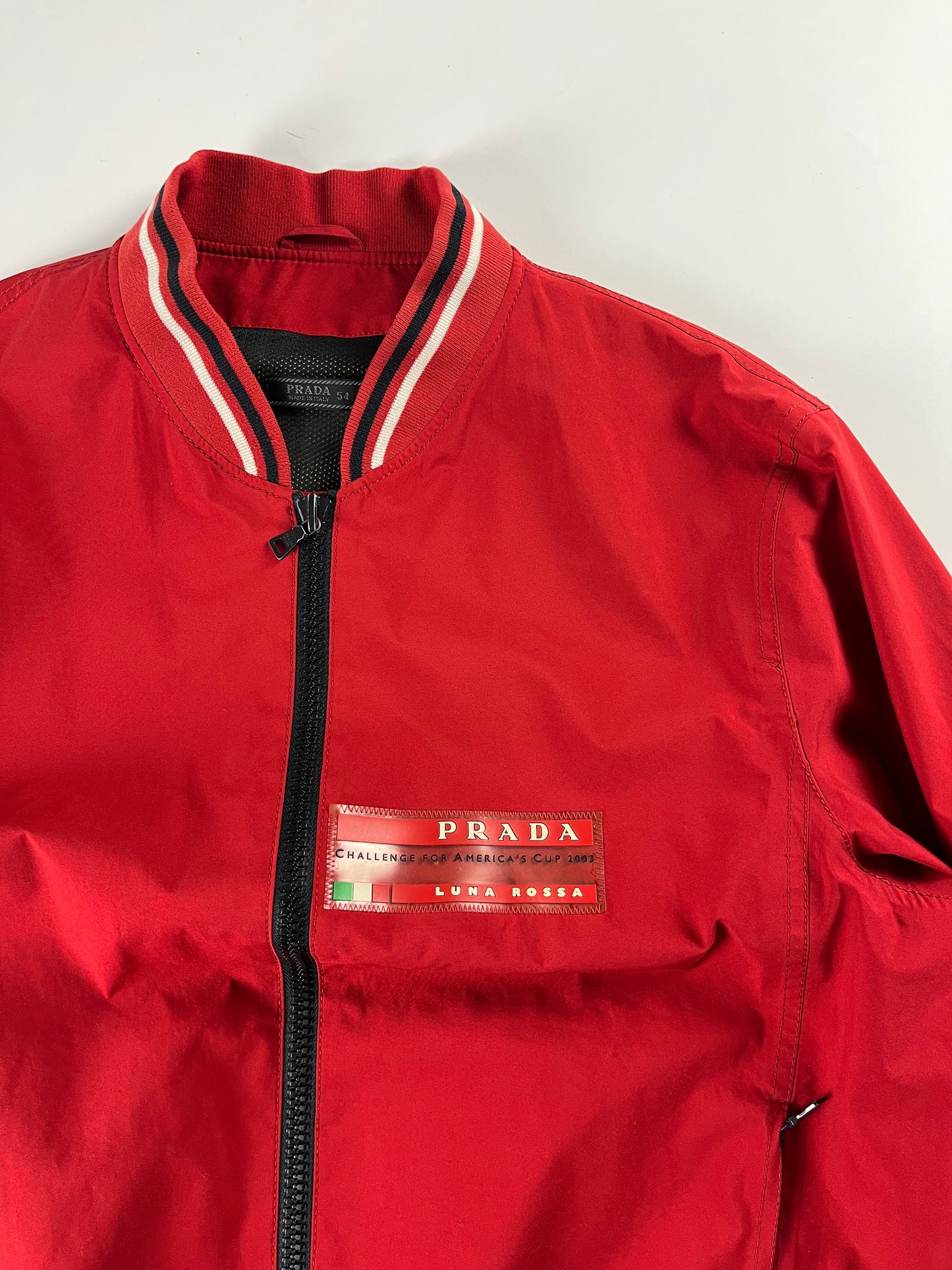 Prada Sport Linea Rossa Bomber Jacket Challenge 2003 - XL