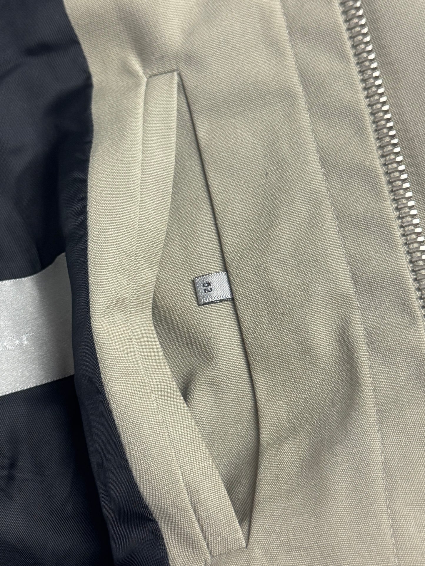 Dior Homme "Follow Me" Sand Belted Zipped Jacket SS 2003 - L